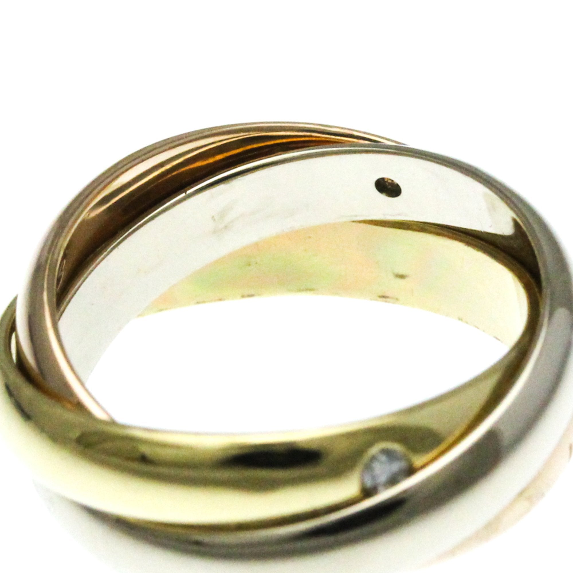 Cartier Trinity Gold Gold Ring Jewelry (Pre-Owned)