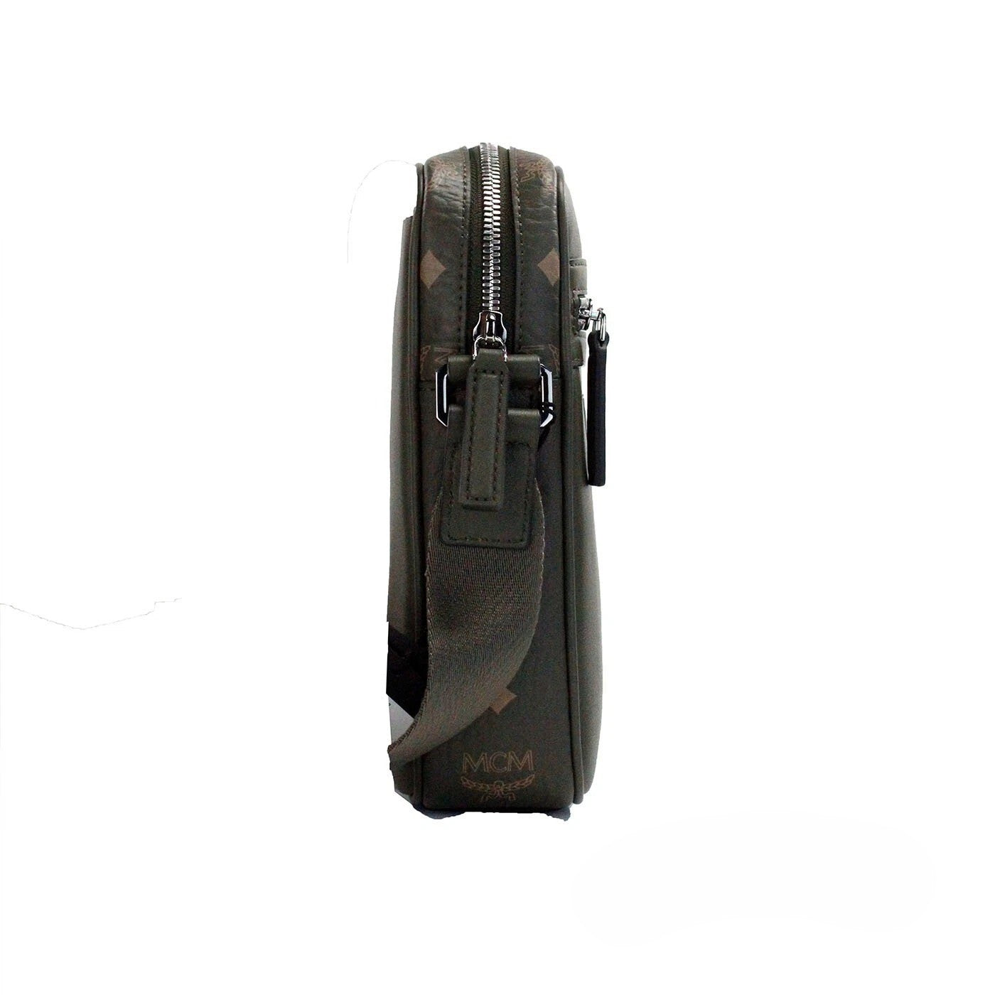 MCM MCM Visetos Leather Camera Crossbody Women's Bag
