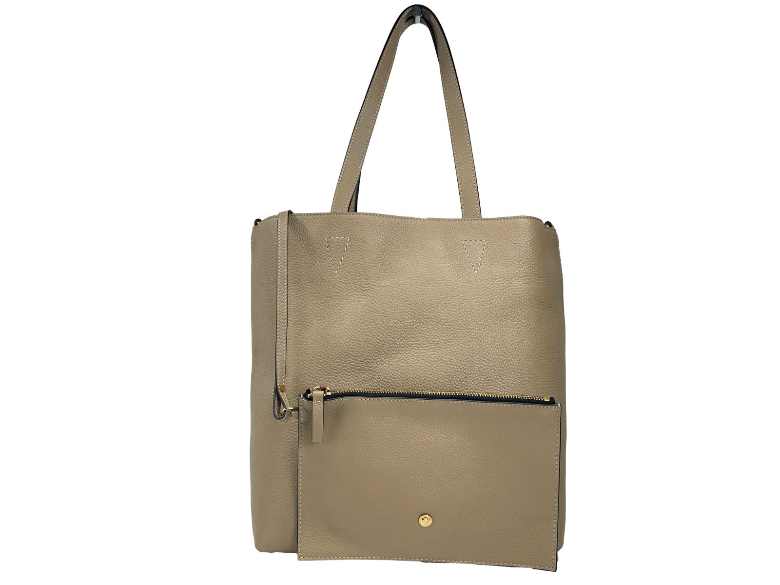 Versace Versace Medusa Large Leather Tote Bag With Women's Pouch