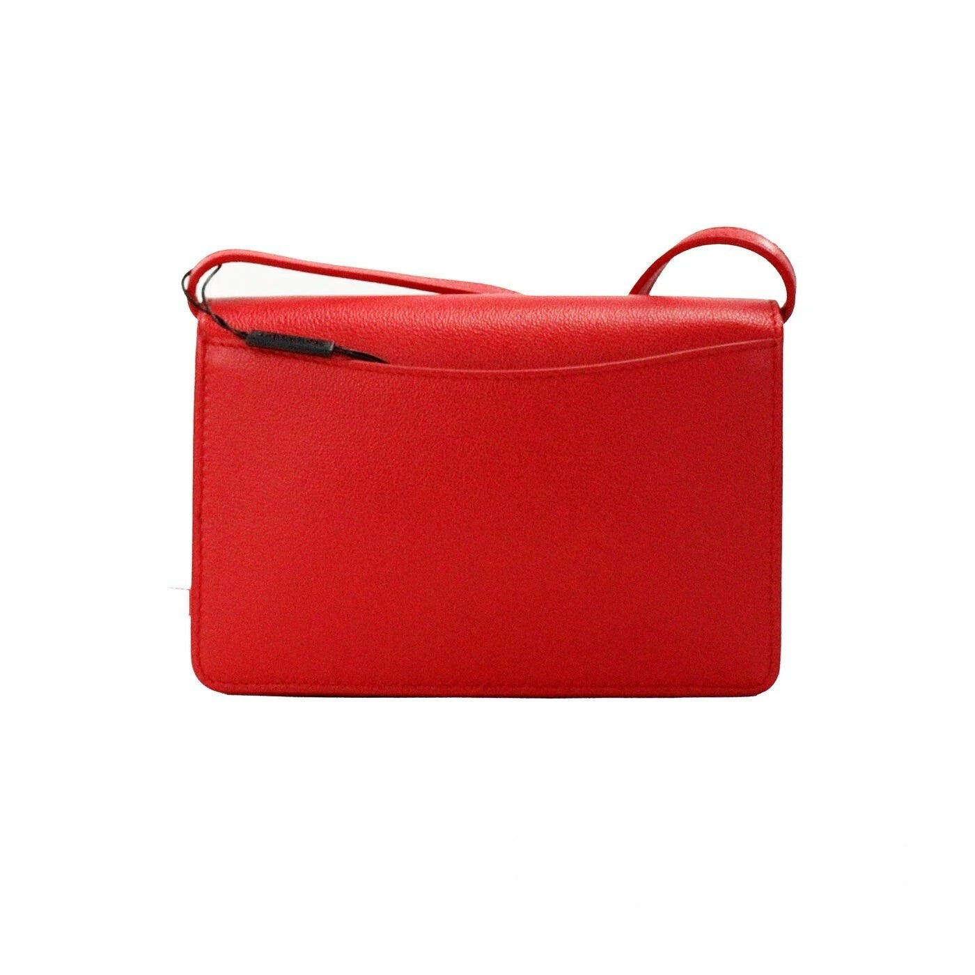 Burberry Burberry Hampshire Small Red Embossed Logo Smooth Leather Crossbody Women's Bag