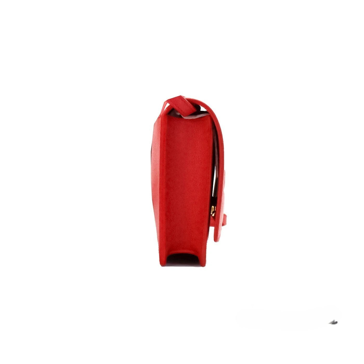 Burberry Burberry Hampshire Small Red Embossed Logo Smooth Leather Crossbody Women's Bag