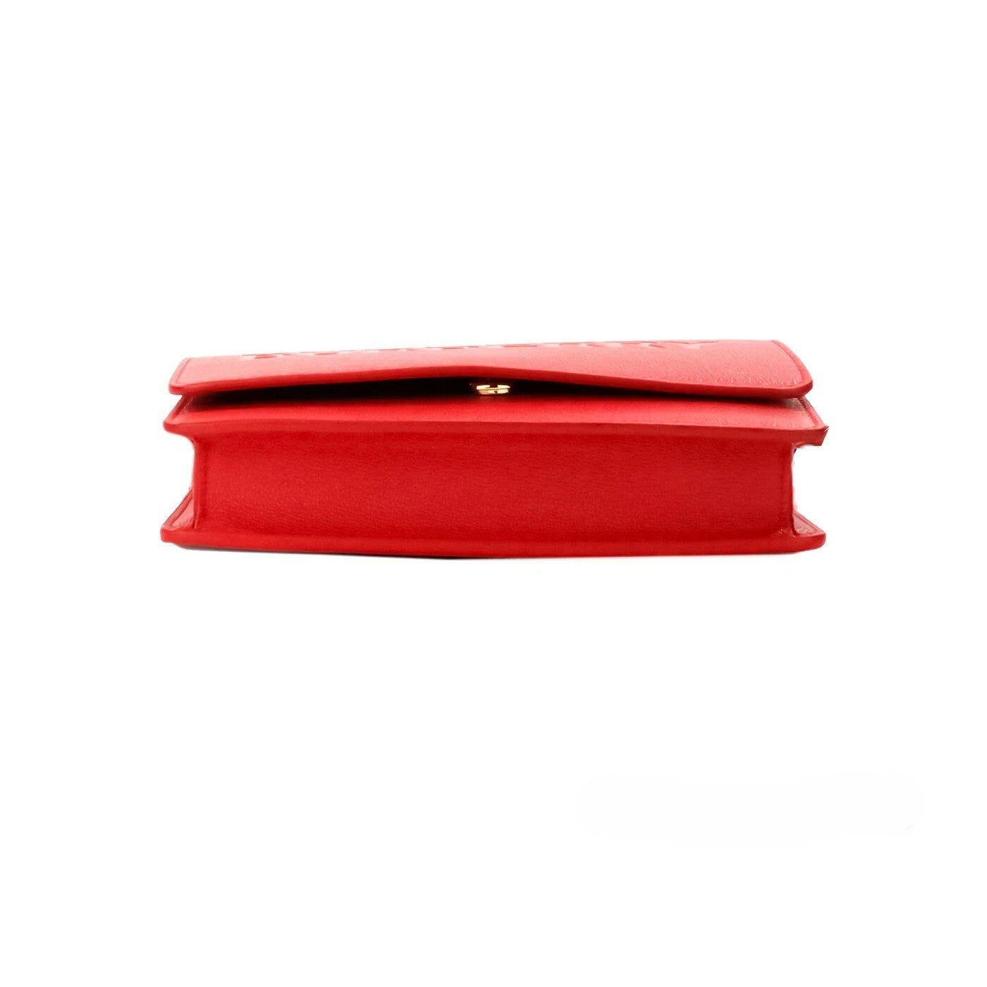 Burberry Burberry Hampshire Small Red Embossed Logo Smooth Leather Crossbody Women's Bag
