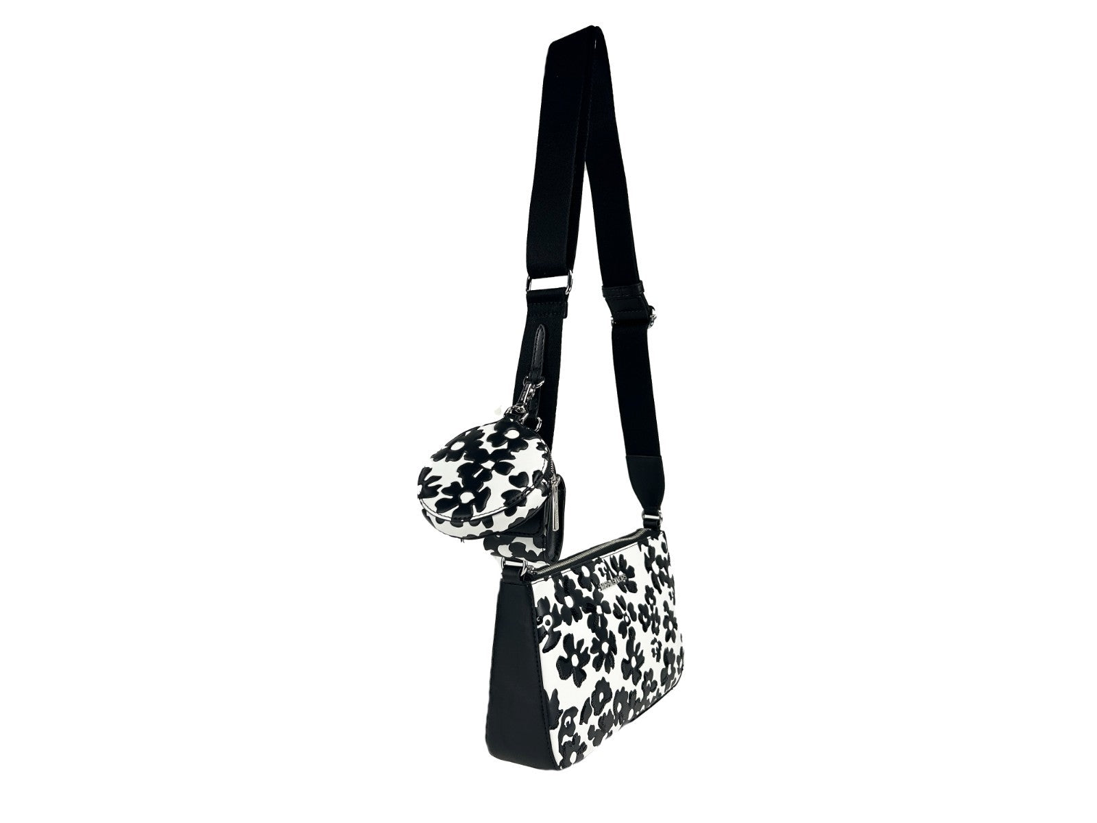 Michael Kors Michael Kors Floral Crossbody Tech Attachment Bag Women's Purse