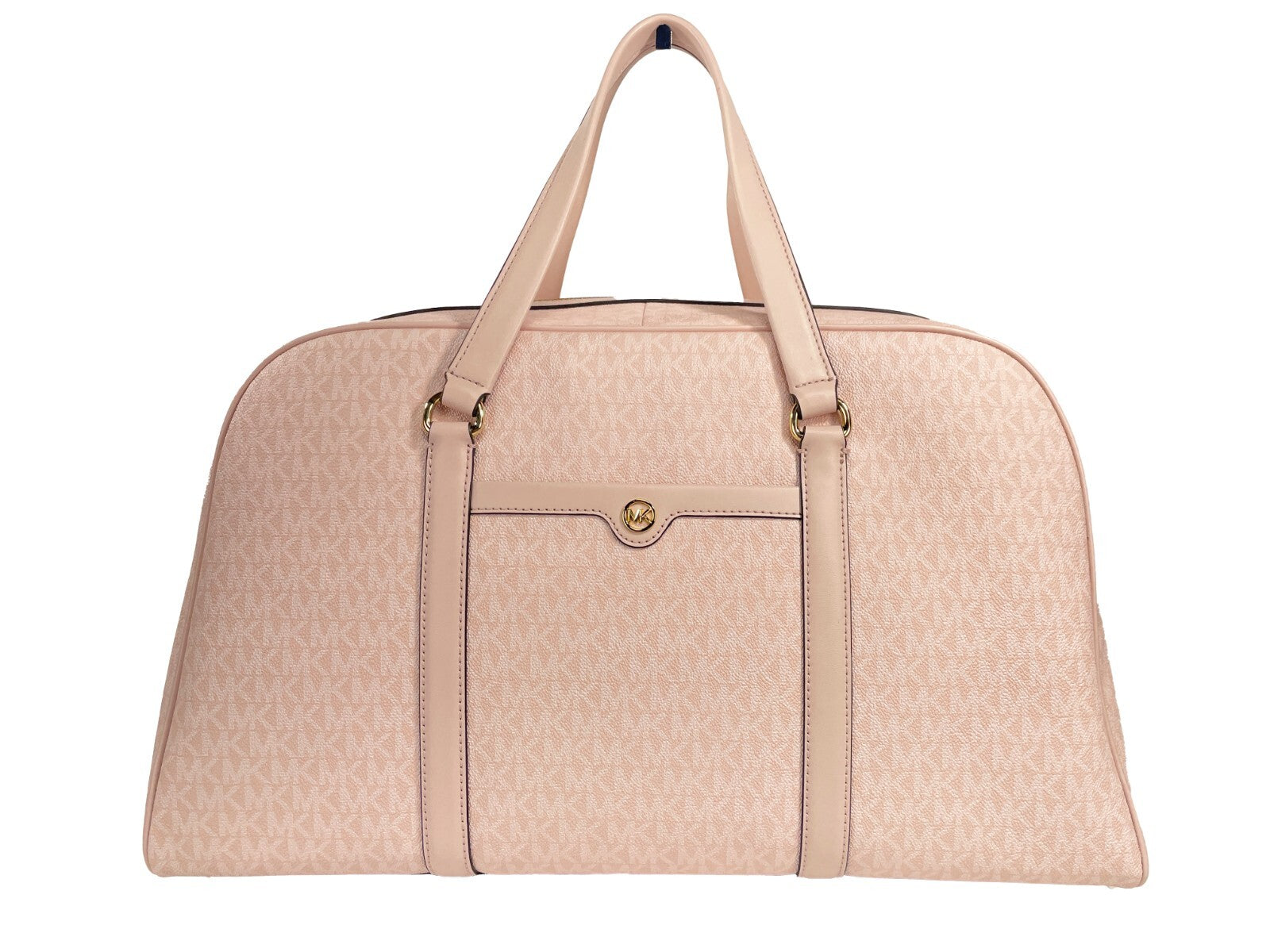 Michael Kors Michael Kors Travel Extra Large Powder Blush PVC Top Zip Weekender Luggage Women's Bag