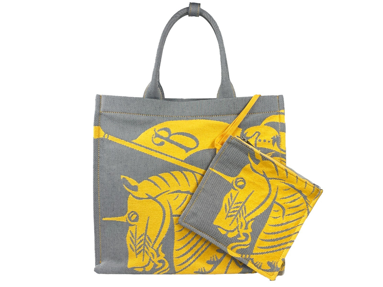 Burberry Burberry EKD Canvas Tote Bag With Coin Women's Pouch
