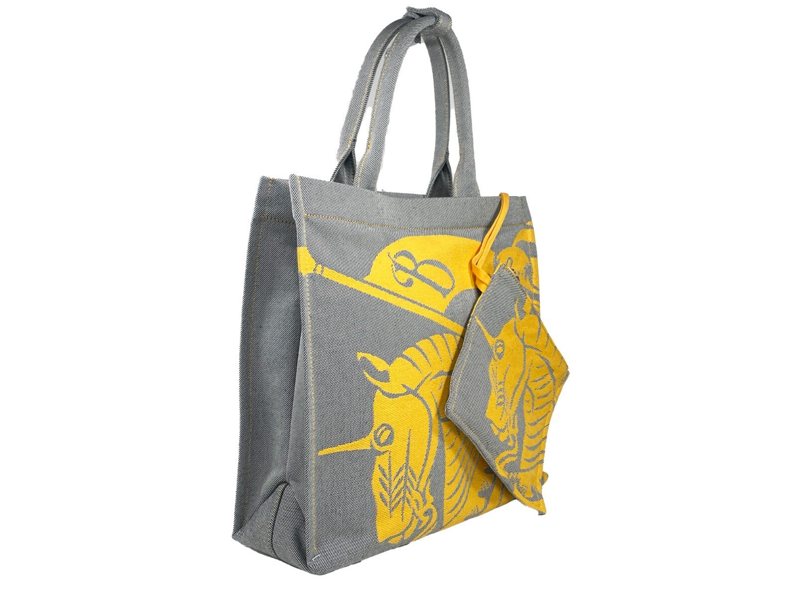 Burberry Burberry EKD Canvas Tote Bag With Coin Women's Pouch