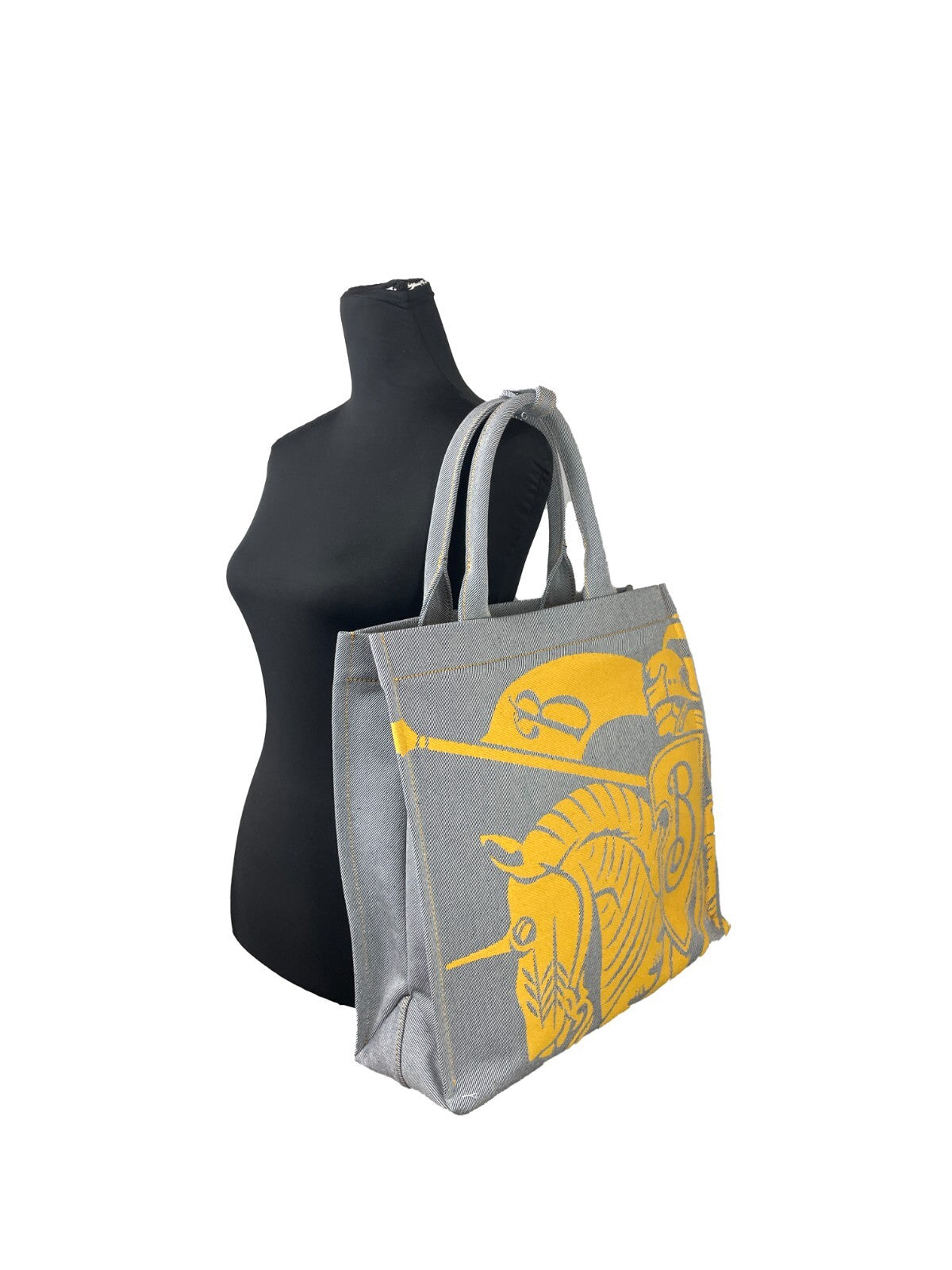 Burberry Burberry EKD Canvas Tote Bag With Coin Women's Pouch