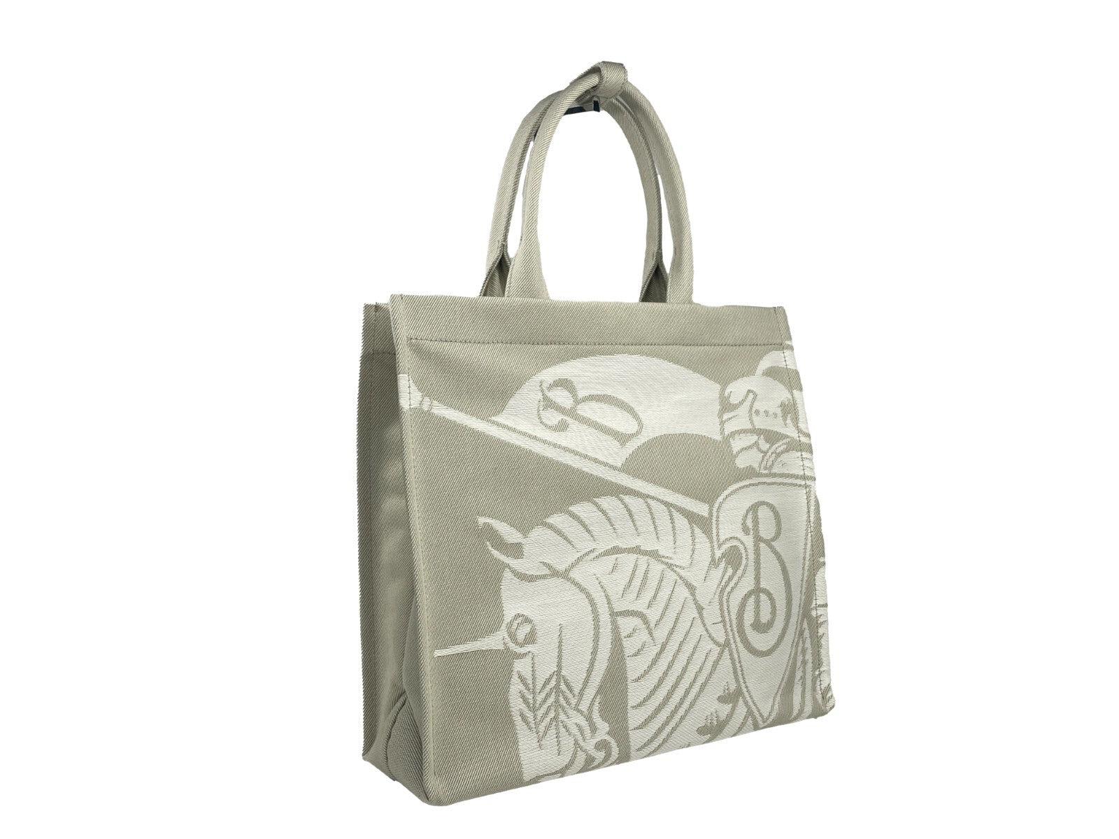 Burberry Burberry EKD Canvas Tote Bag With Coin Women's Pouch