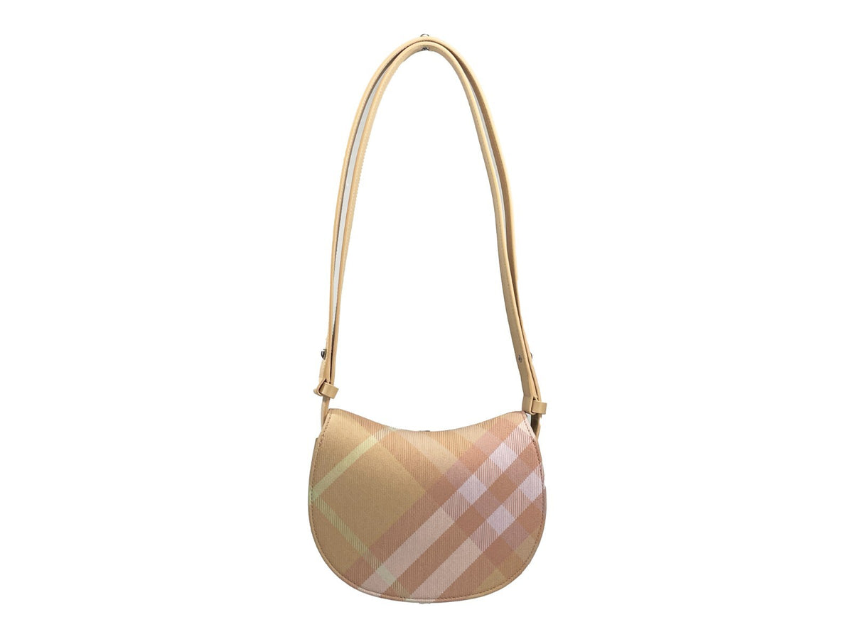 Burberry Burberry Mini Check Rocking Horse Crossbody Bag Women's Purse