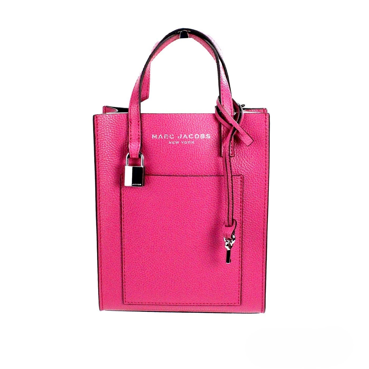 Marc Jacobs Marc Jacobs Mini Grind Cactus Flower Pebbled Leather Crossbody Tote Women's Bag