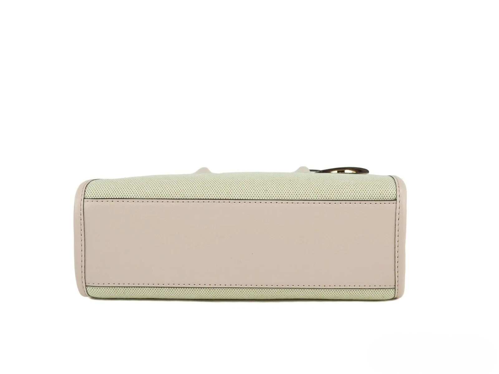 Michael Kors Michael Kors Mirella Small Powder Blush Canvas Shopper Crossbody Handbag Women's Purse
