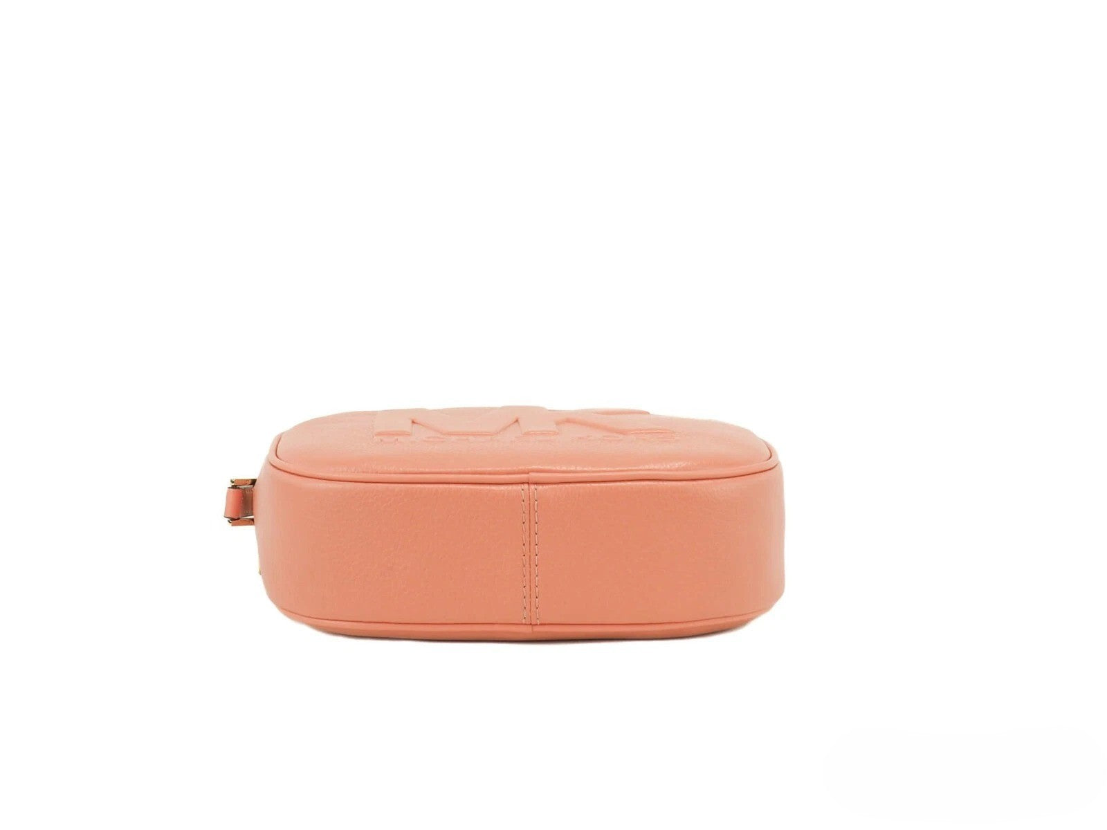 Michael Kors Michael Kors Jet Set Travel Medium Sherbert Leather Oval Camera Crossbody Women's Bag