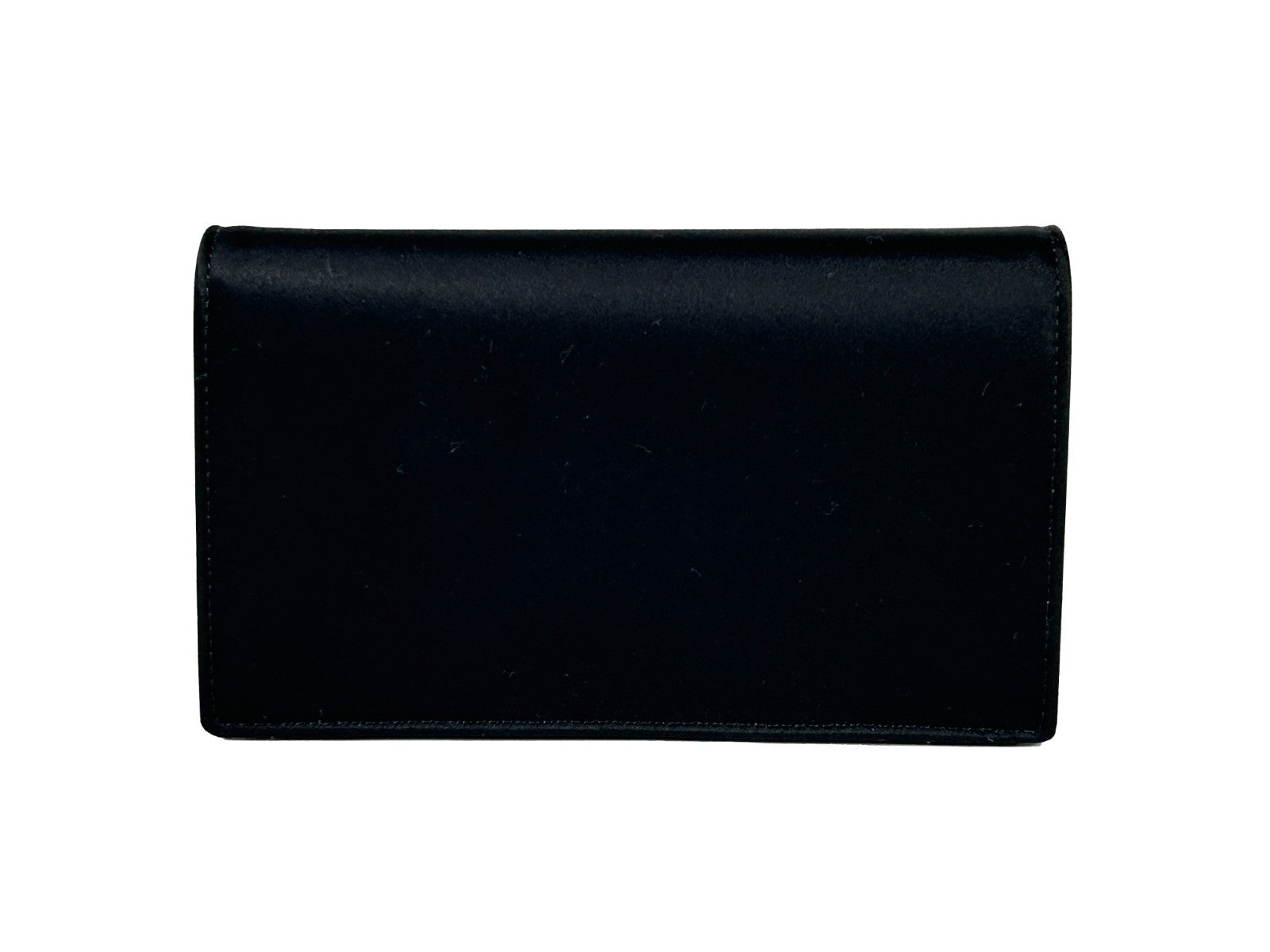 Versace Versace Mini Chain Black Crossbody Wallet Women's Bag