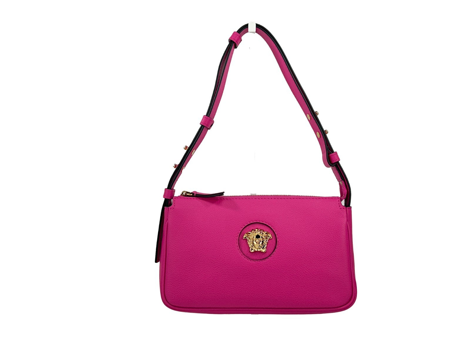 Versace Versace La Medusa Vitello Shoulder Bag Women's Purse