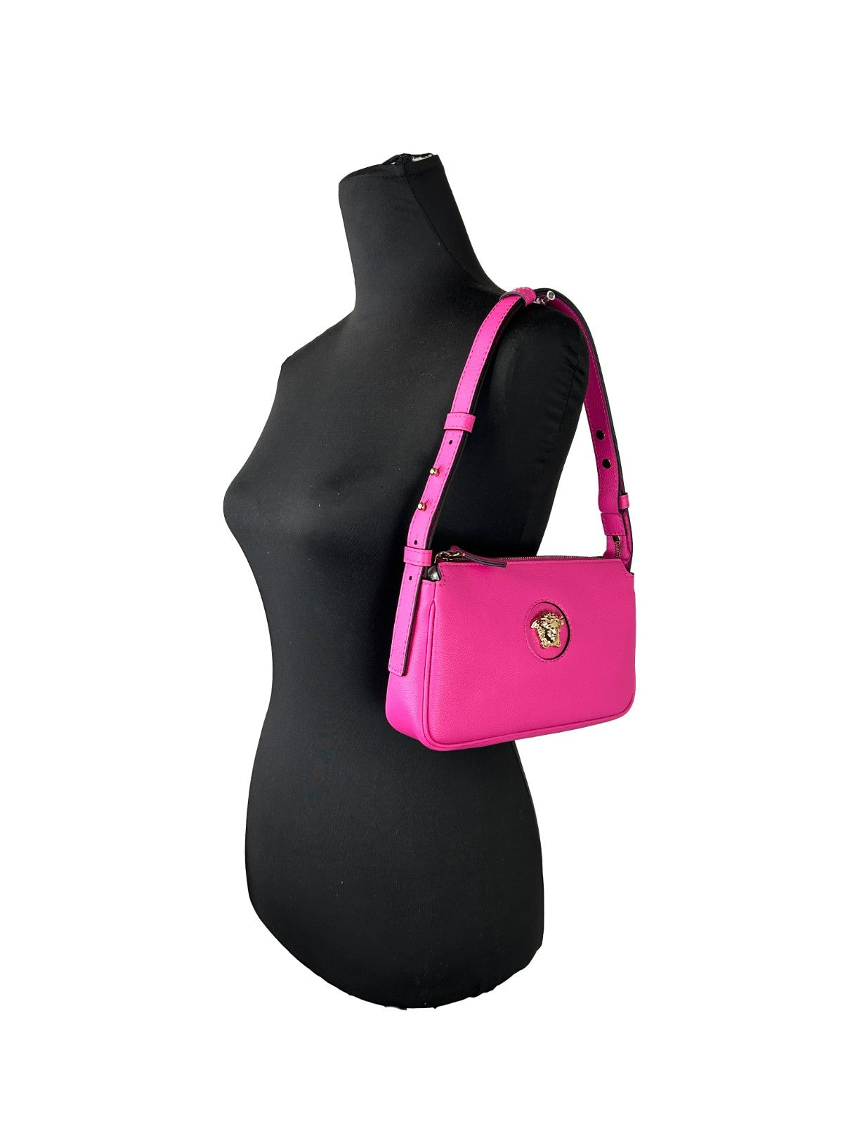 Versace Versace La Medusa Vitello Shoulder Bag Women's Purse