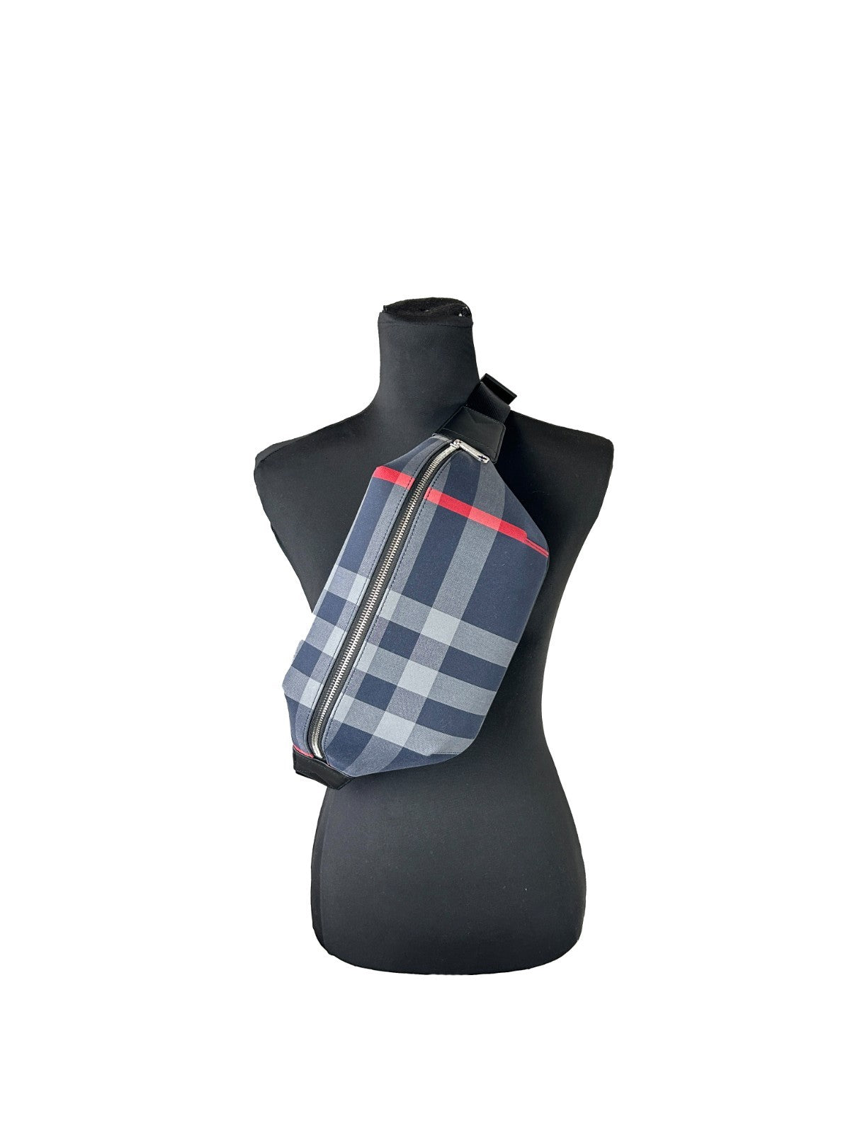 Burberry Burberry Medium Check Sonny Fanny Belt Women's Bag