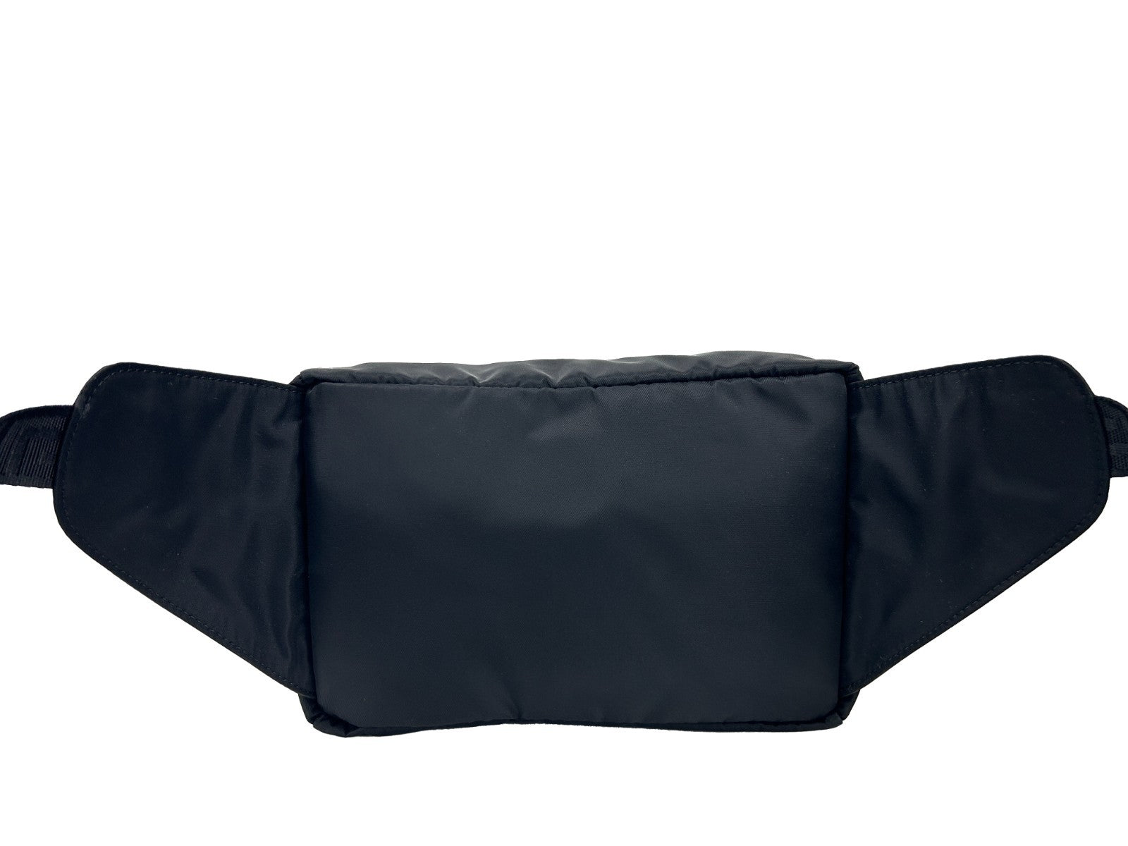 Versace Versace Medusa Black Nylon Belt Bag Waist Fanny Pack Women's Purse