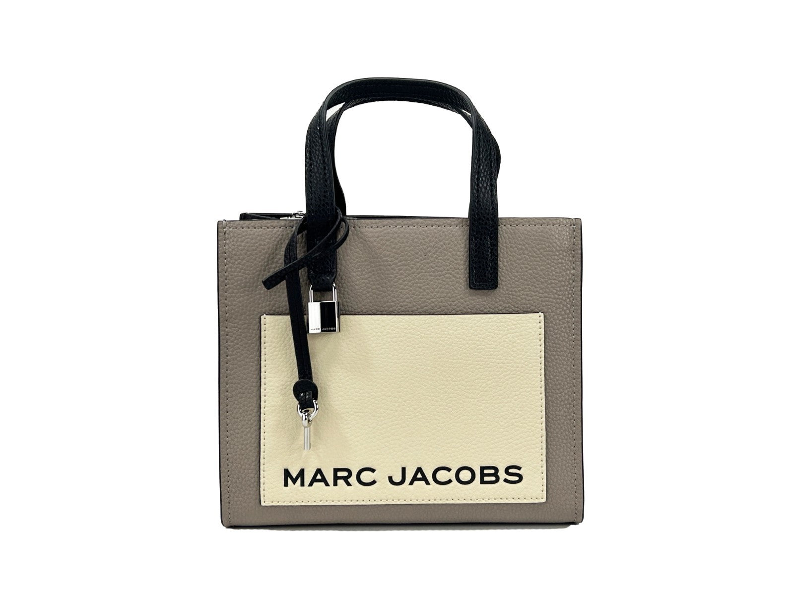 Marc Jacobs Marc Jacobs Grind Mini Leather Tote Crossbody Women's Bag