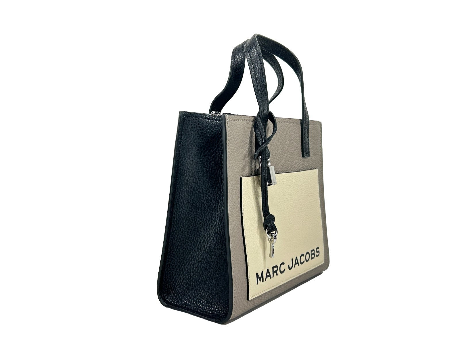 Marc Jacobs Marc Jacobs Grind Mini Leather Tote Crossbody Women's Bag