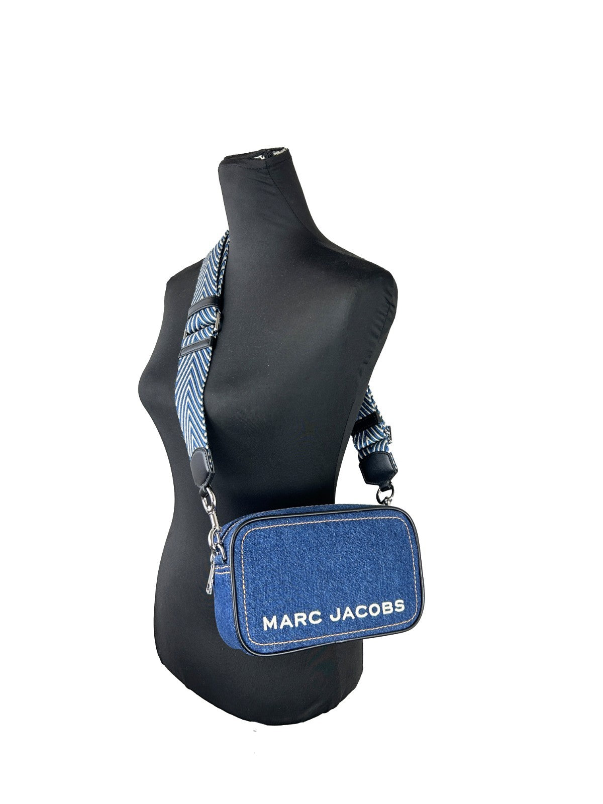 Marc Jacobs Marc Jacobs Flash Denim Camera Crossbody Bag Women's Purse
