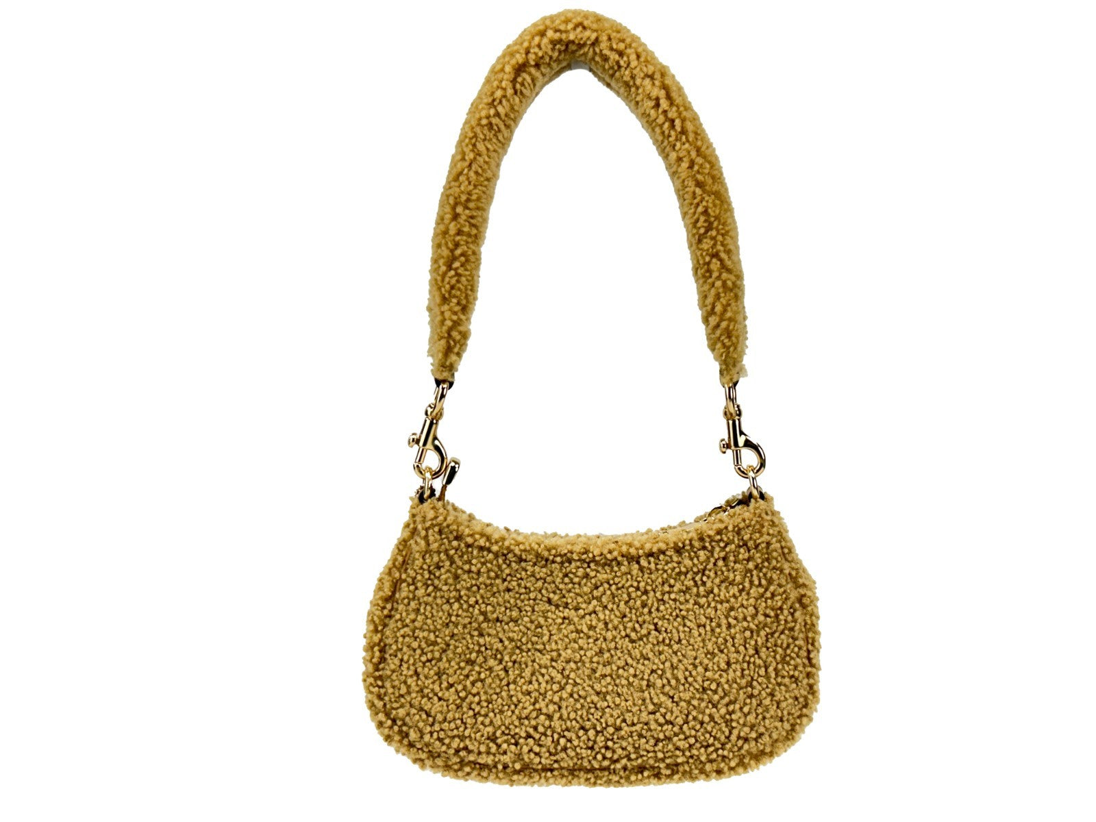 COACH Coach Teri Mini Shearling Fur Crossbody Women's Bag
