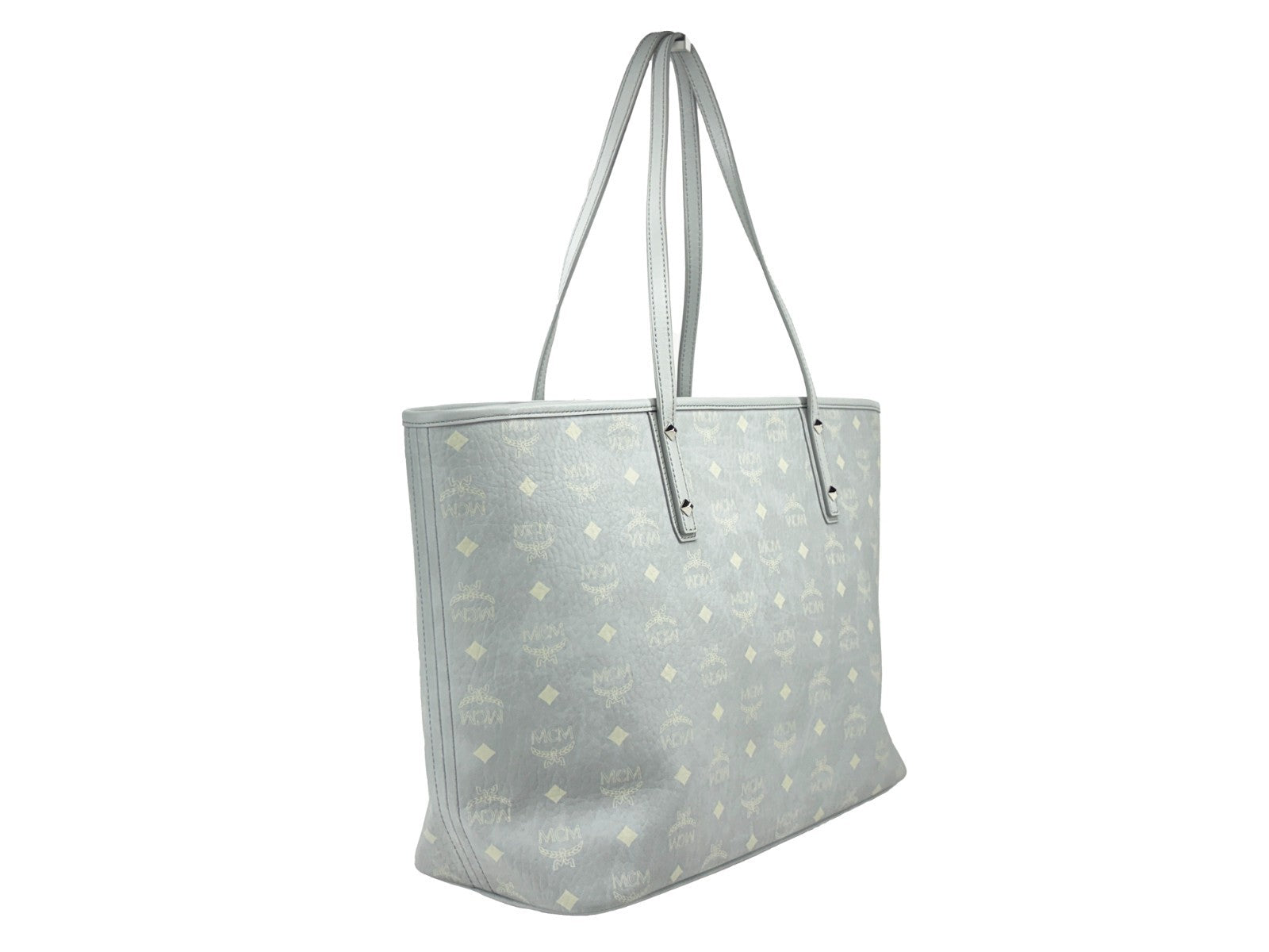 MCM MCM Aren Leather Shoulder Tote Women's Bag