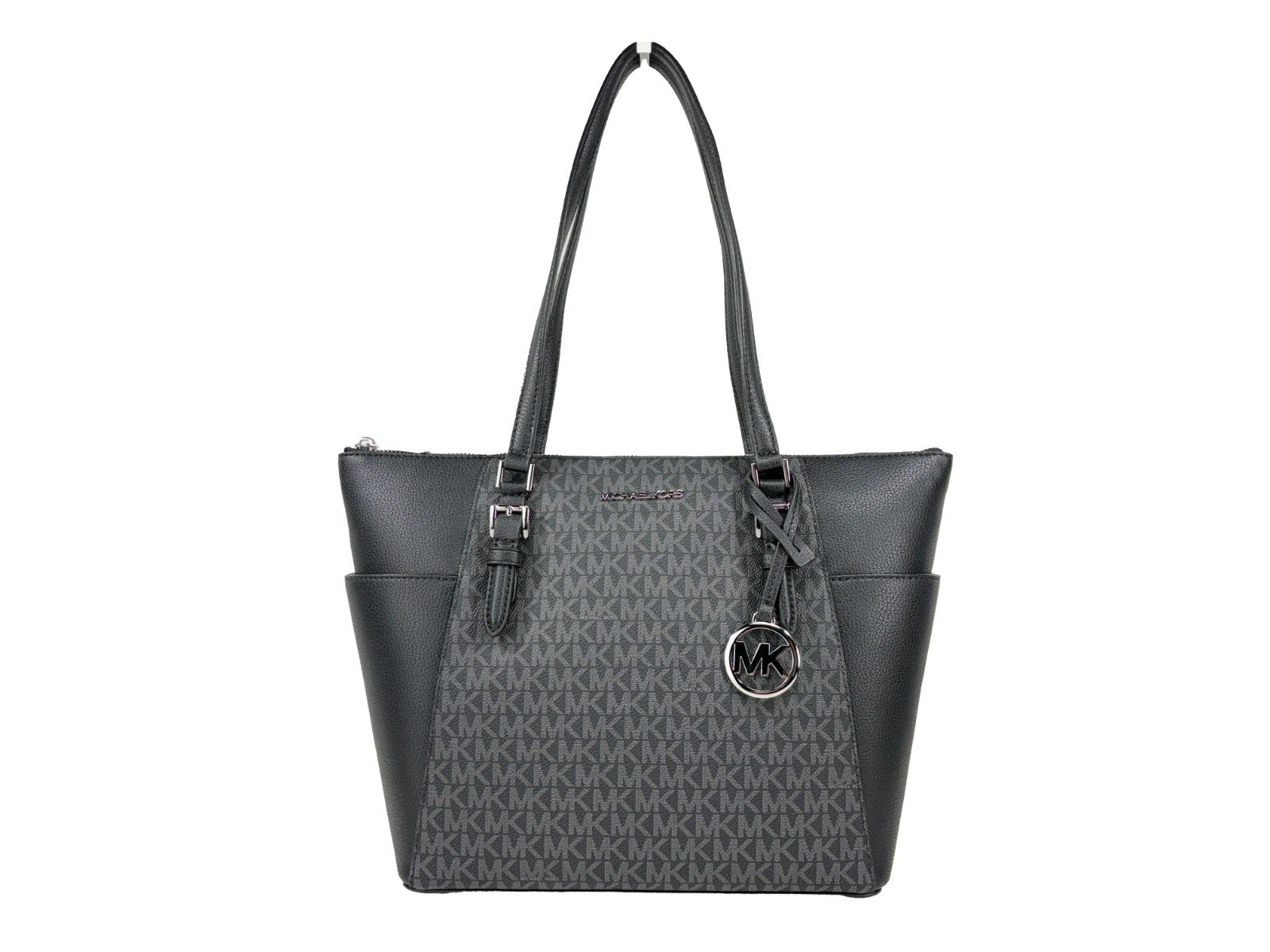 Michael Kors Michael Kors Charlotte Leather Top Zip Tote Women's Bag