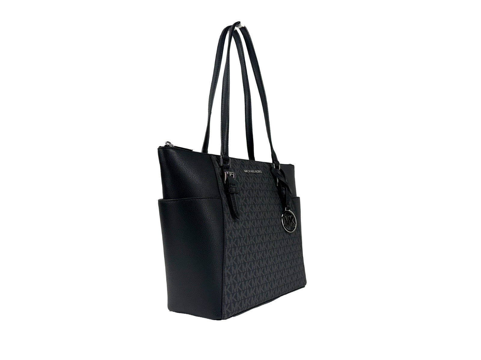Michael Kors Michael Kors Charlotte Leather Top Zip Tote Women's Bag