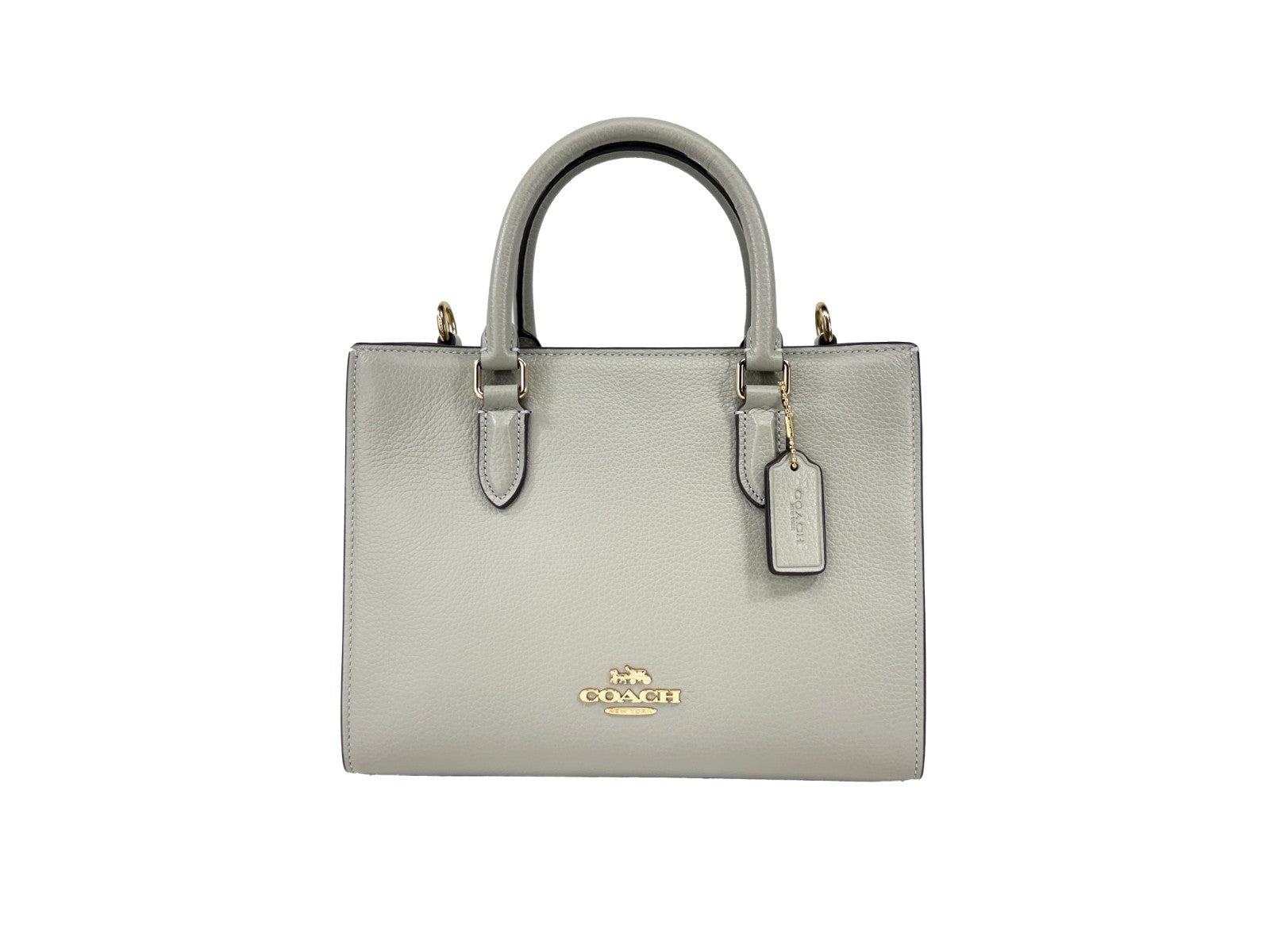 COACH Coach Maggie Small Leather Crossbody Tote Women's Bag