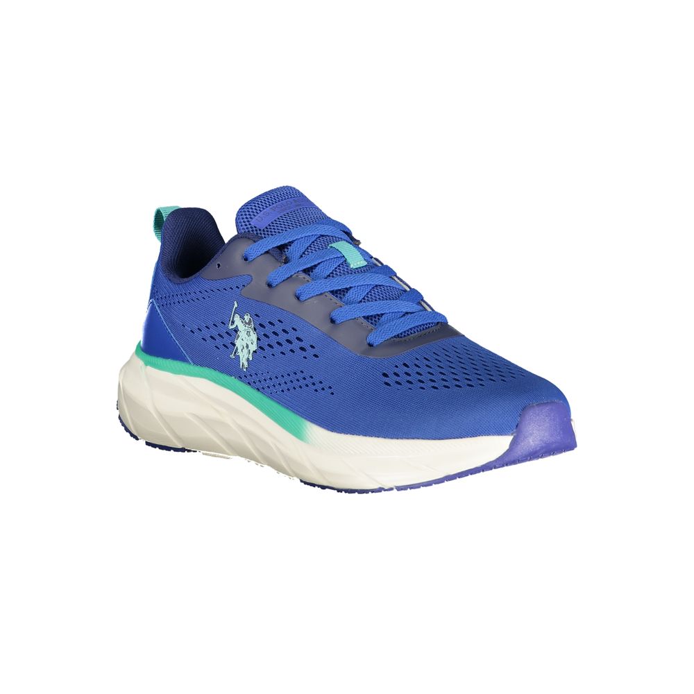 U.S. POLO ASSN. Blue Polyurethane Men's Men's Sneaker