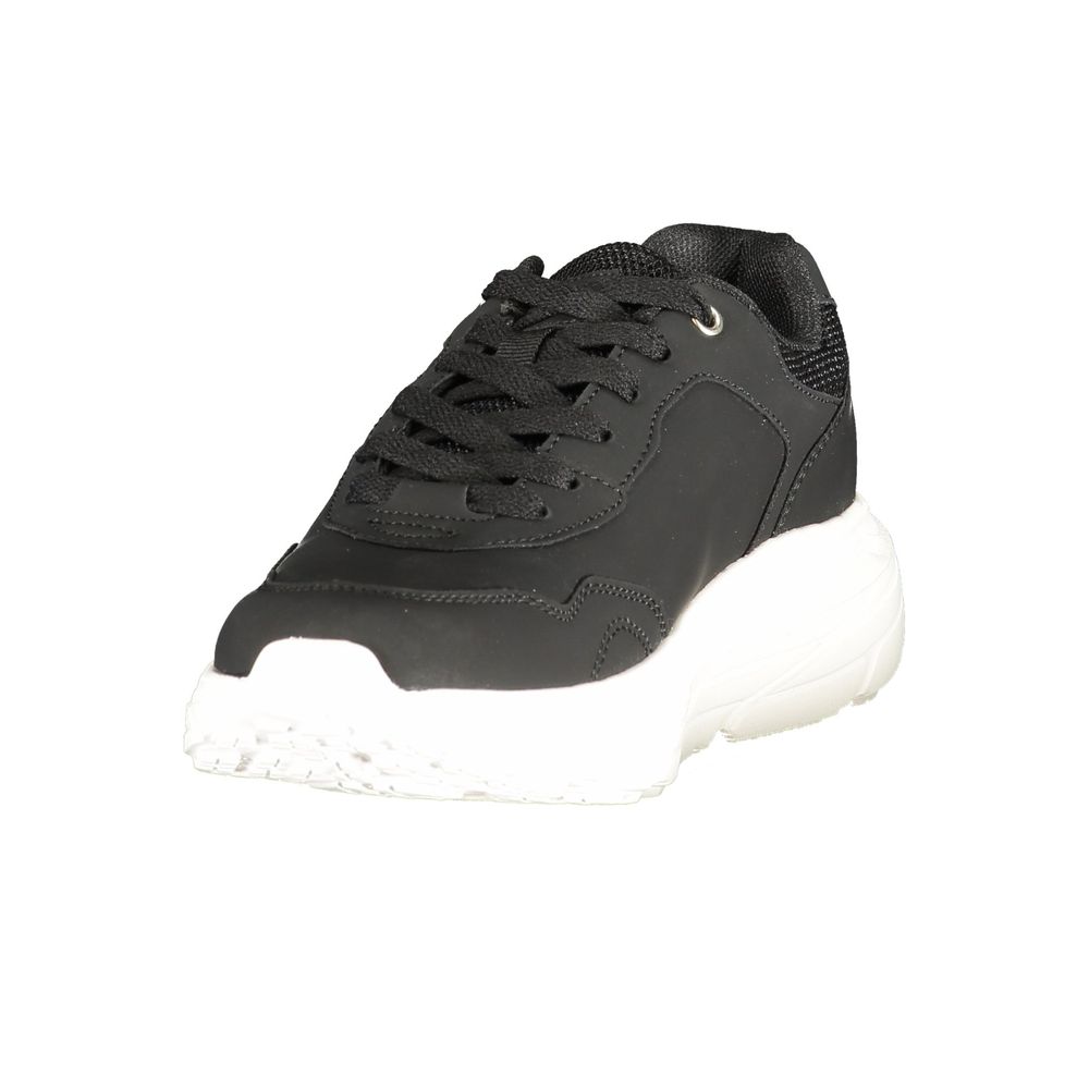 U.S. POLO ASSN. Black Polyurethane Women's Women's Sneaker