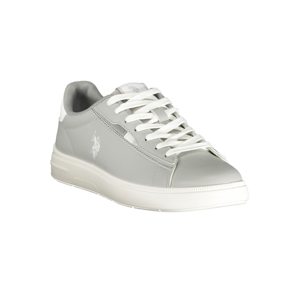 U.S. POLO ASSN. Gray Polyester Men's Men's Sneaker