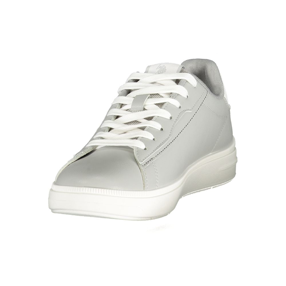 U.S. POLO ASSN. Gray Polyester Men's Men's Sneaker