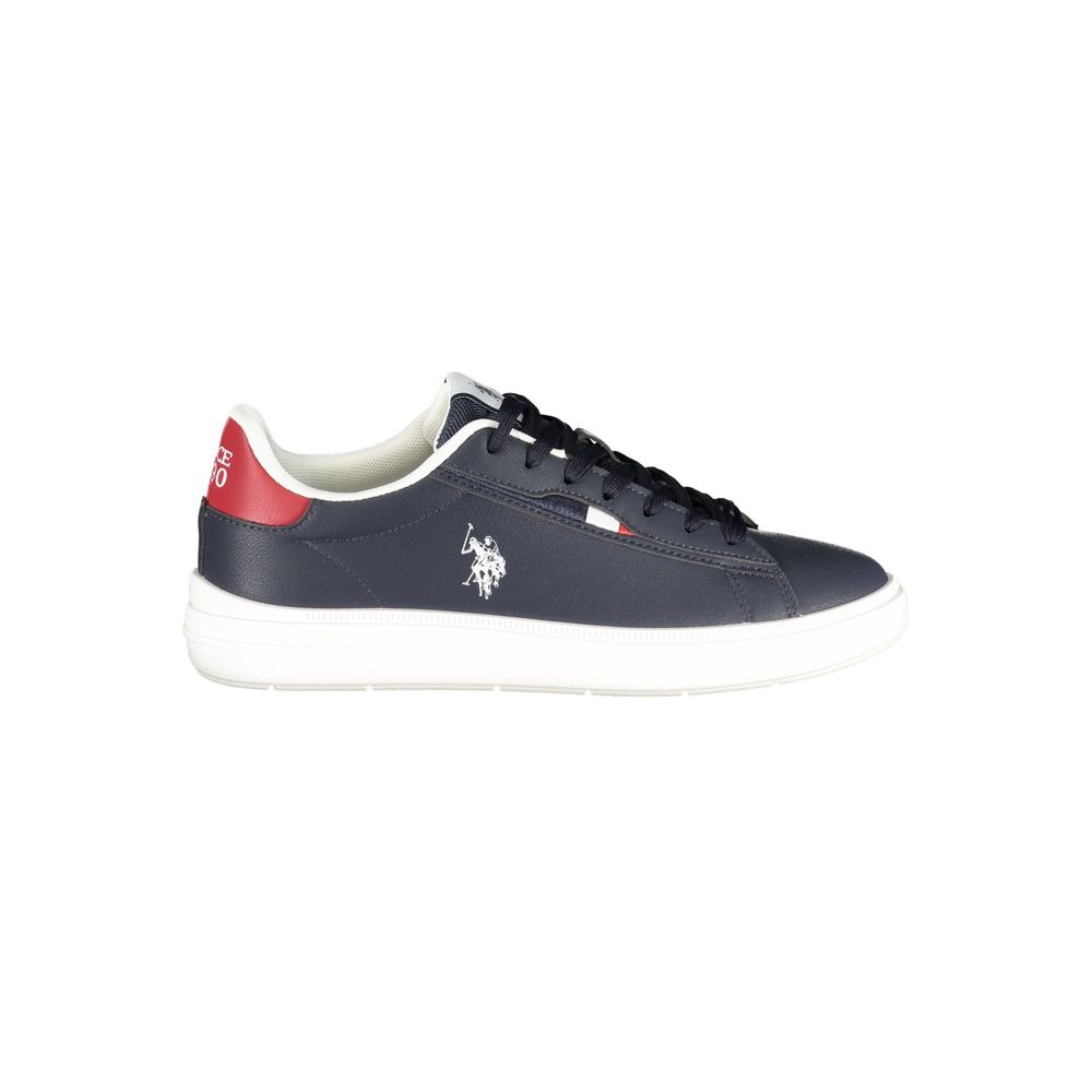 U.S. POLO ASSN. Blue Polyester Men's Men's Sneaker