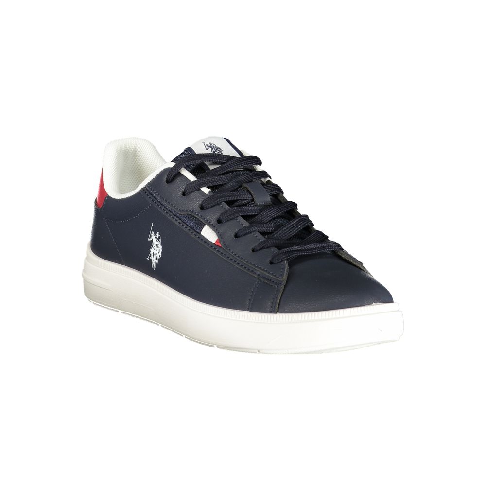 U.S. POLO ASSN. Blue Polyester Men's Men's Sneaker