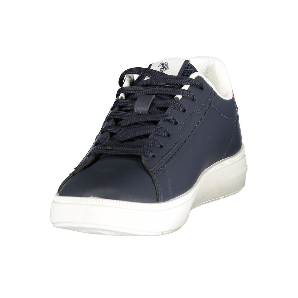 U.S. POLO ASSN. Blue Polyester Men's Men's Sneaker