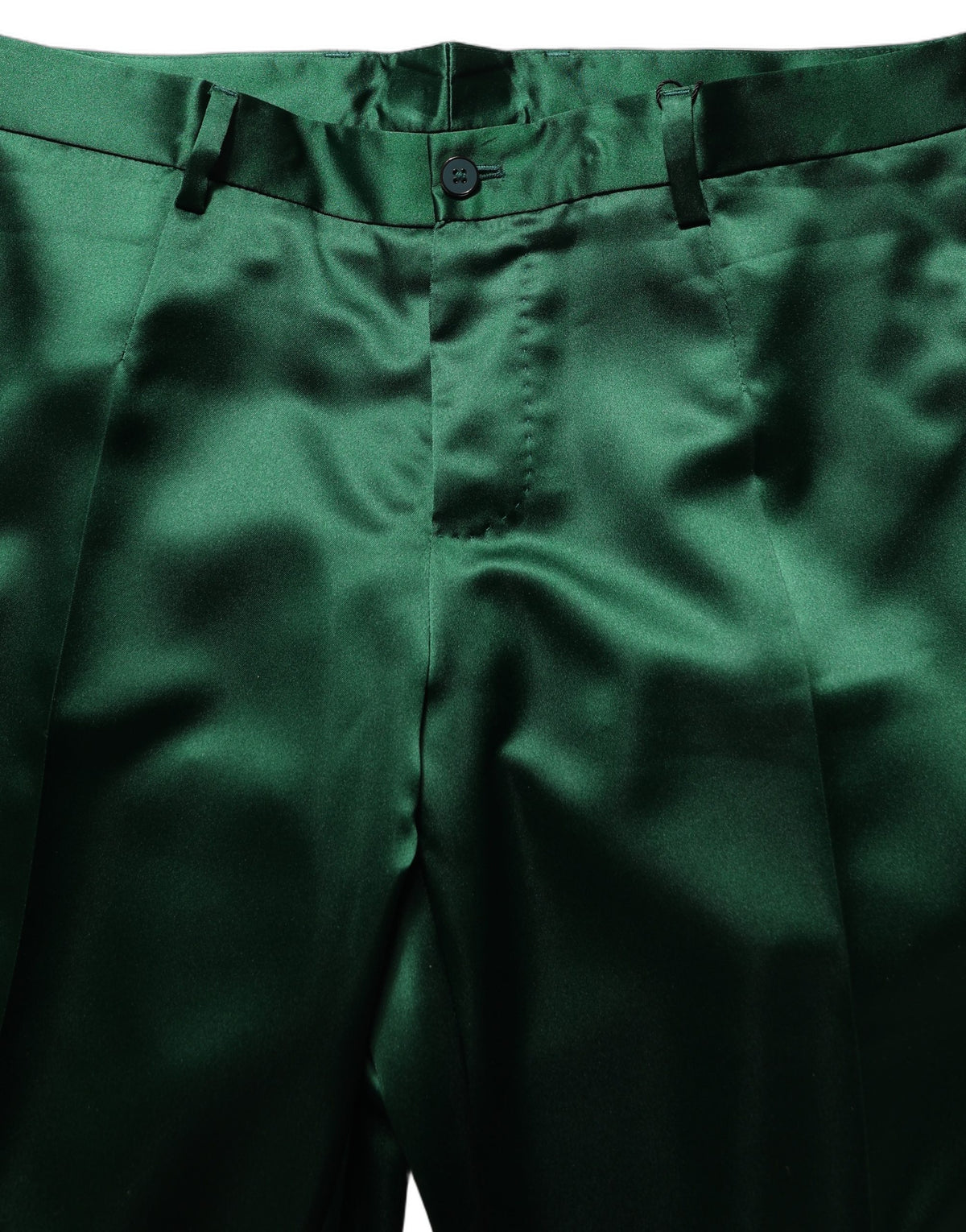emerald green dress pants mens Dolce & Gabbana Dark Tapered Leg Trouser - IT50 Colour:Dark Grey Women's Light beige Pleated Taped seams Hero22