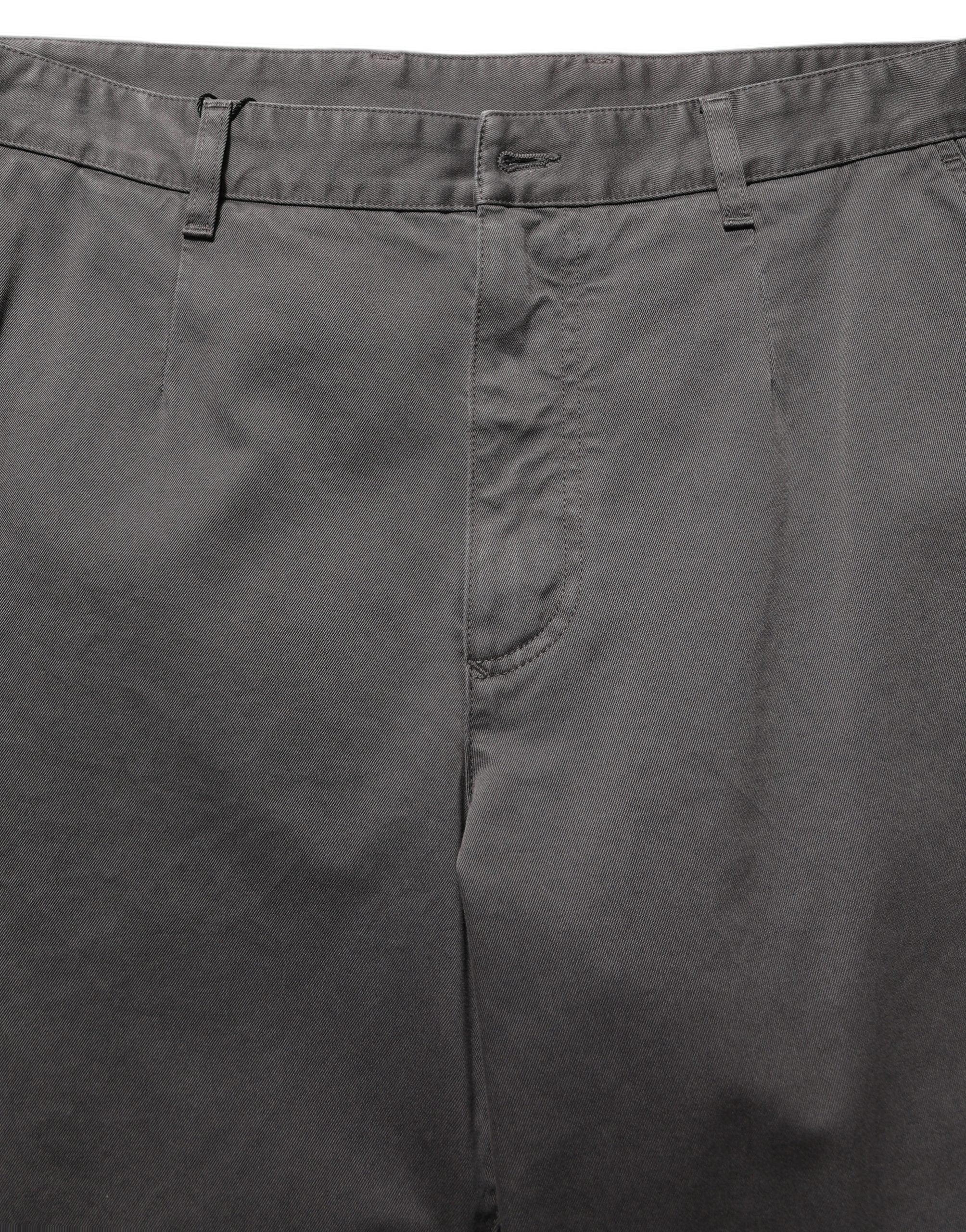 Dolce & Gabbana Dark Gray MidWaist Straight Men Trouser Men's Pants