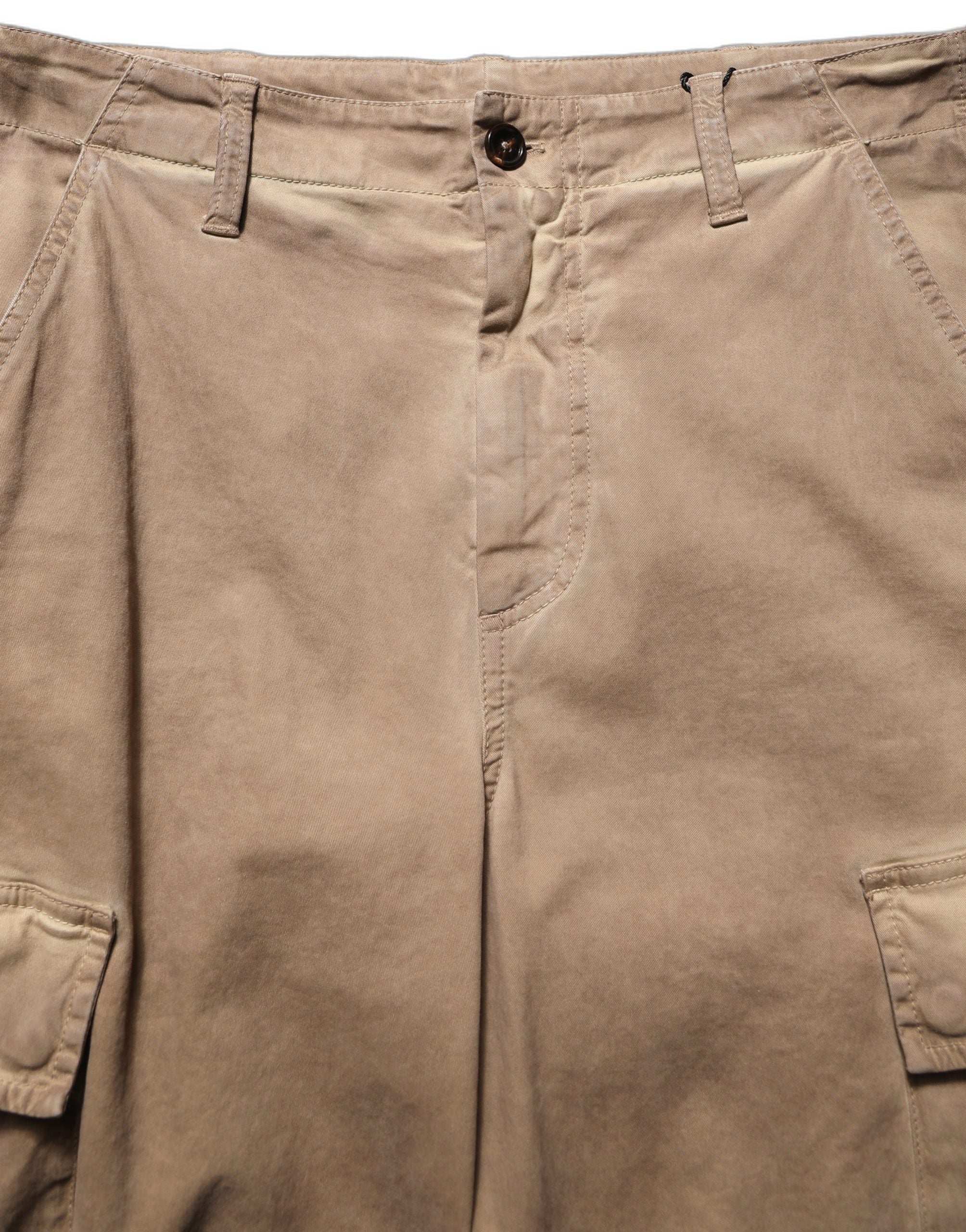 Dolce & Gabbana Brown Mid Waist Cargo Straight Trouser Men's Pants