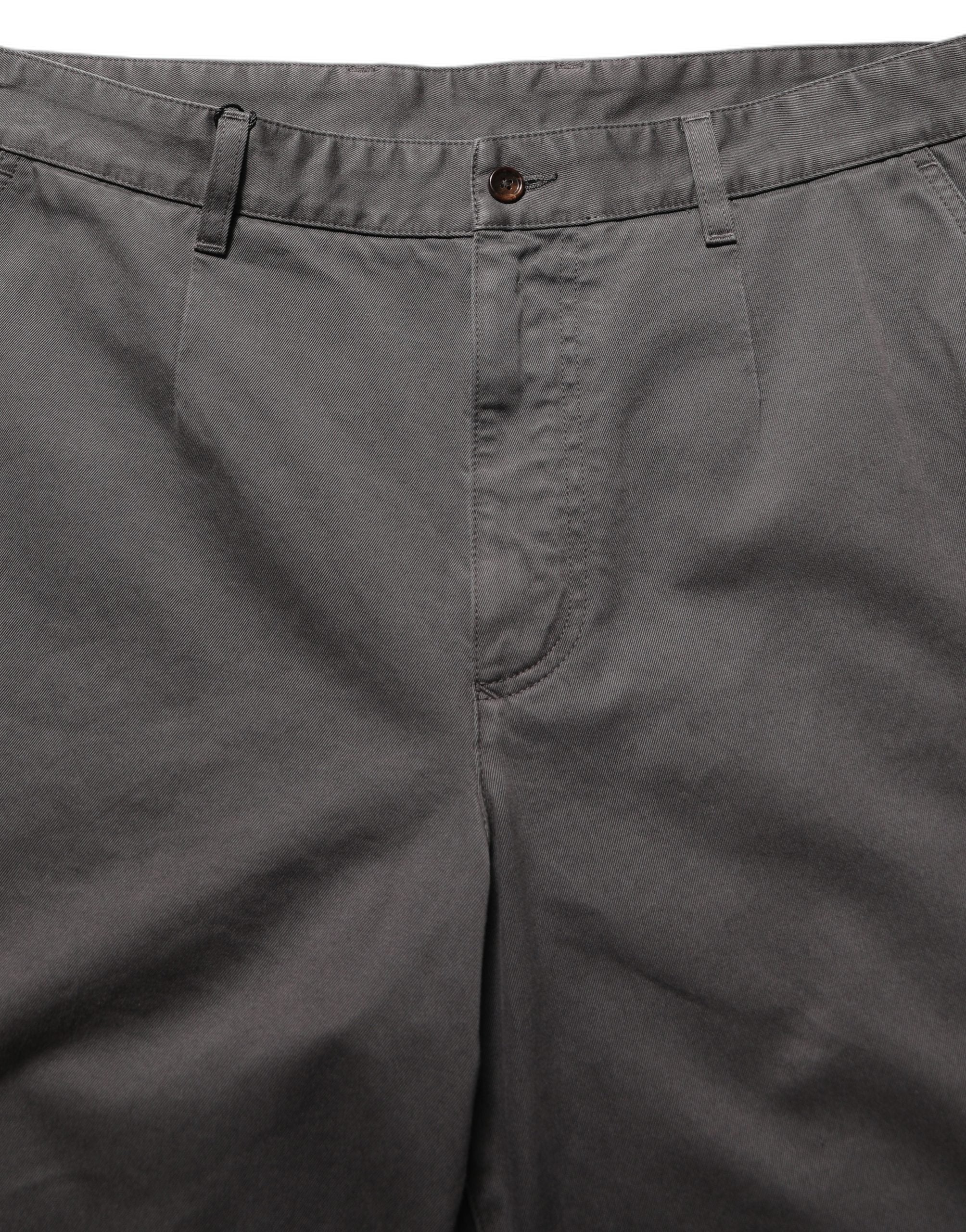 Dolce & Gabbana Dark Gray MidWaist Straight Men Trouser Men's Pants (Pre-Owned)
