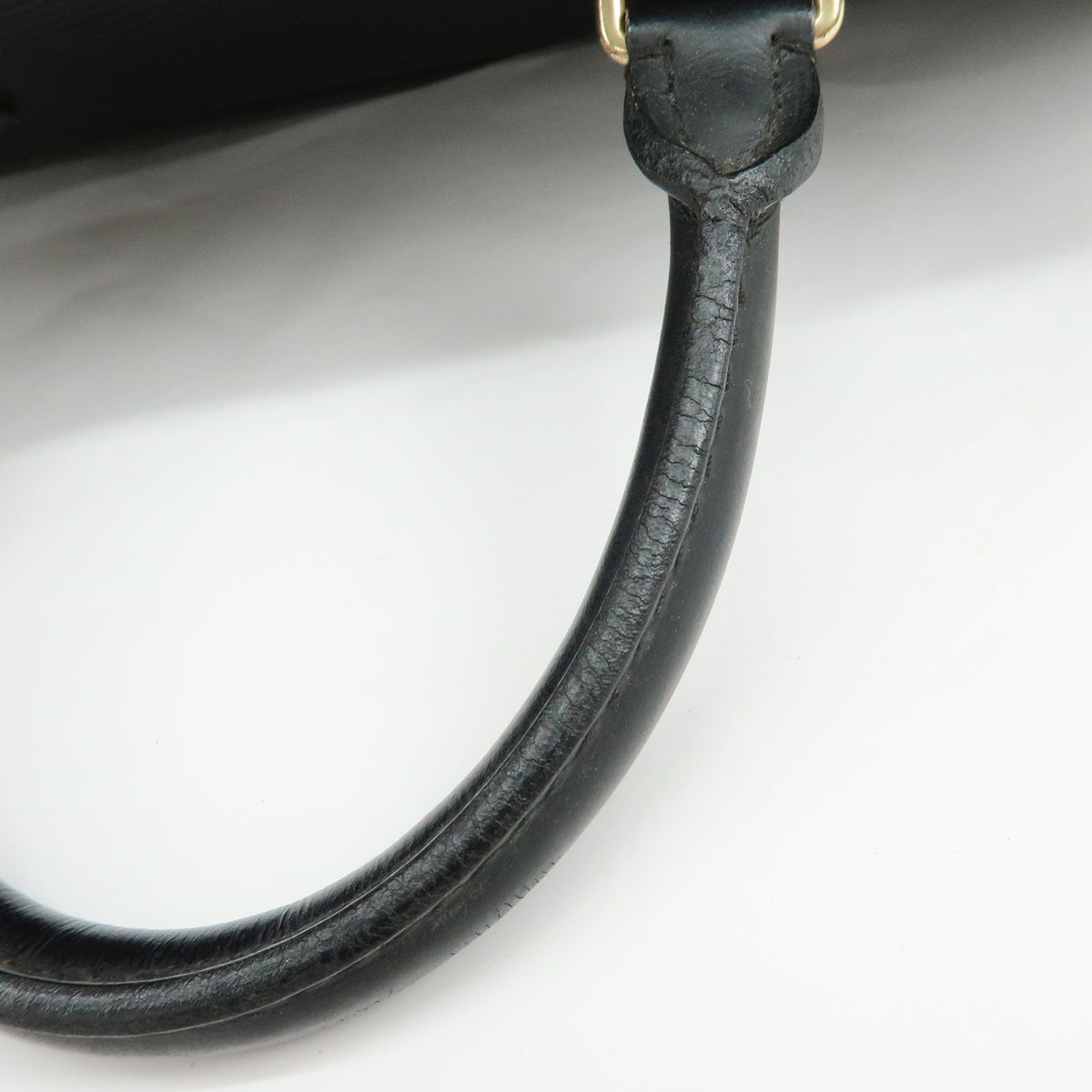 Louis Vuitton Speedy Epi Leather Black Leather Handbag (Pre-Owned)