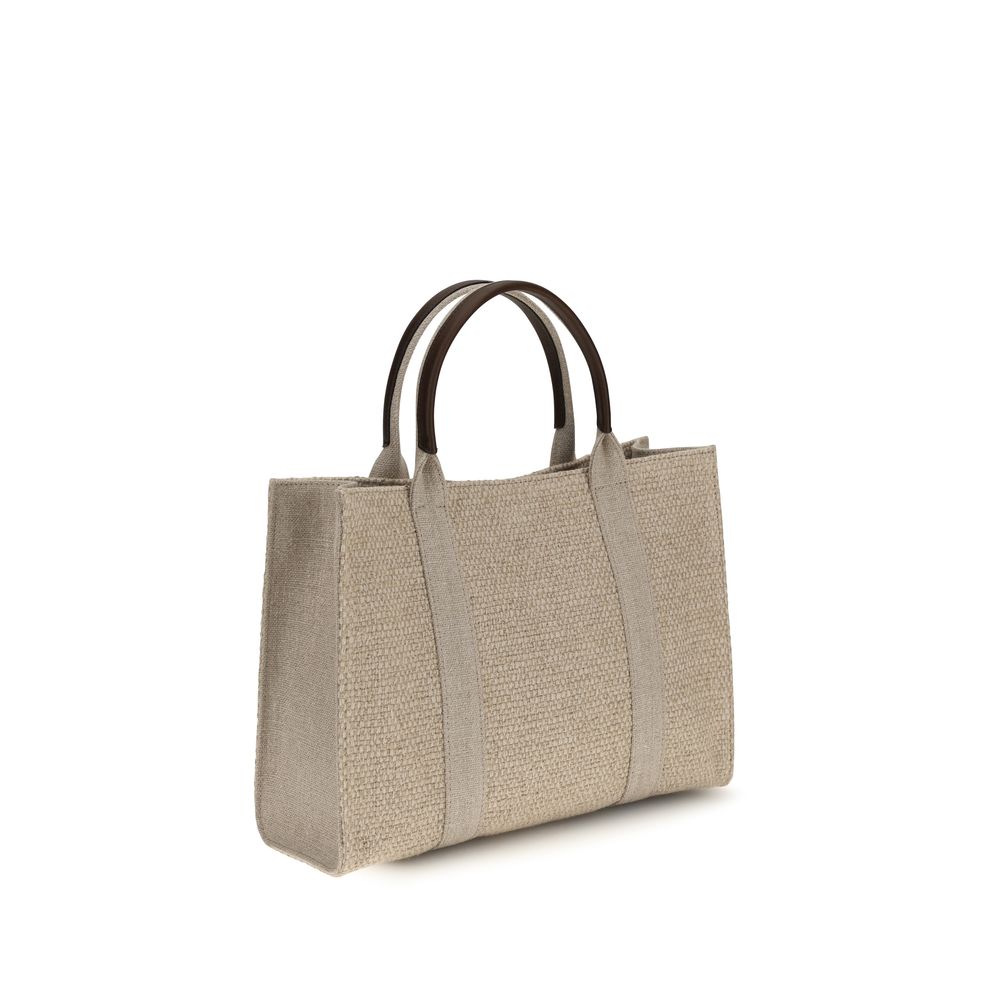 The Row Beige Fabric Shoulder Women's Bag