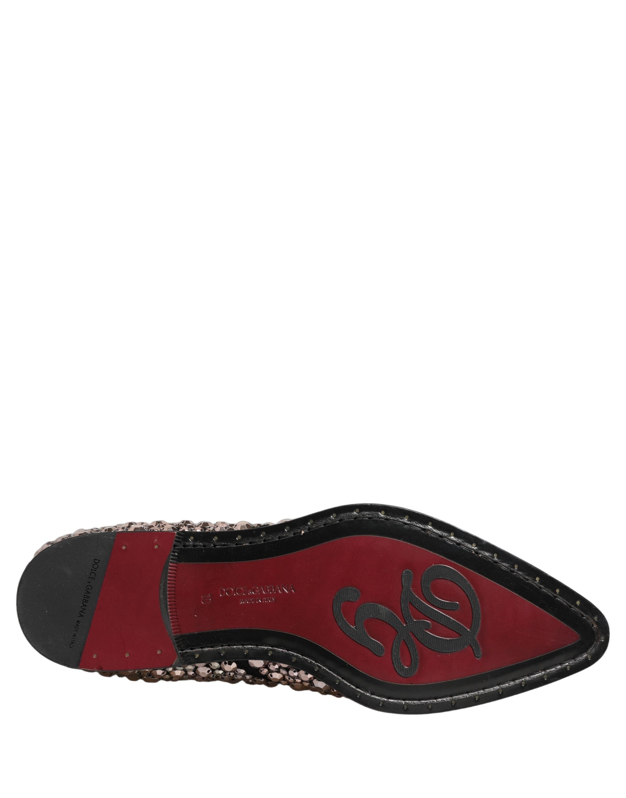Dolce & Gabbana Silver Embellished Chelsea Ankle Boots Men's Shoes