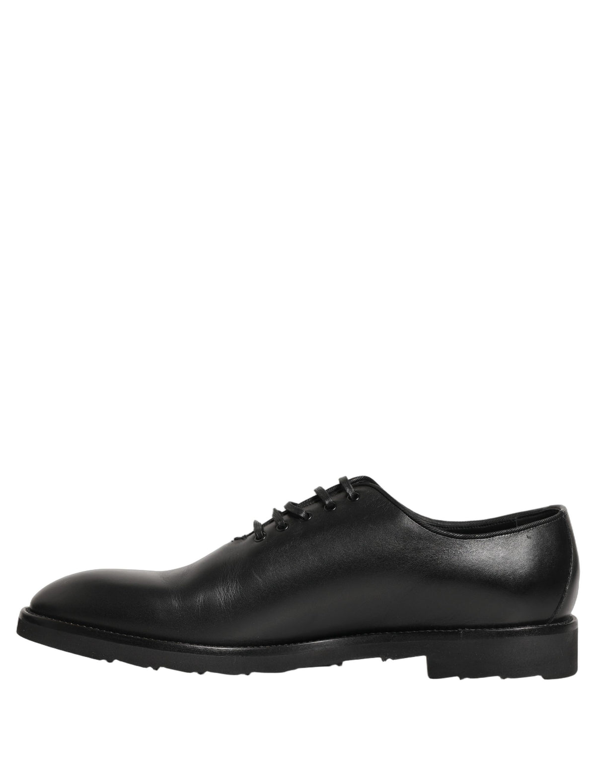 Dolce & Gabbana Black Leather Men Oxford Dress Formal Men's Shoes