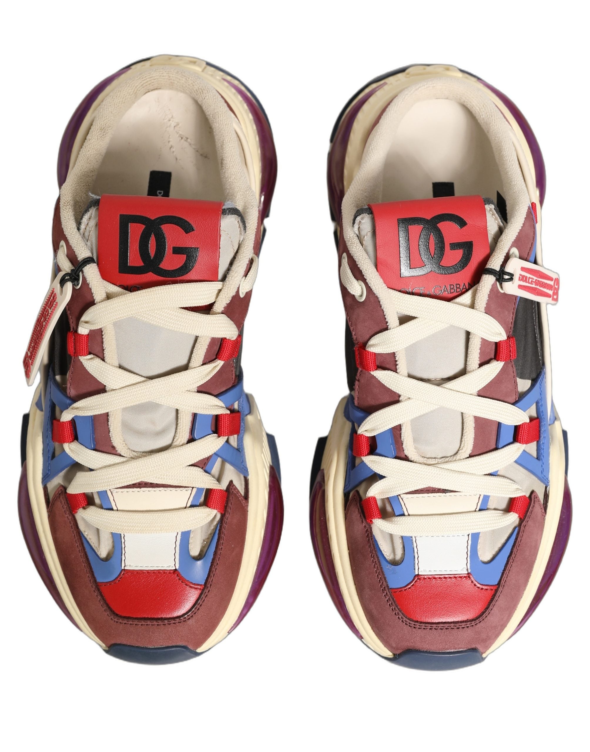 Dolce & Gabbana Multicolor Low Top Airmaster Sneakers Men's Shoes (Pre-Owned)