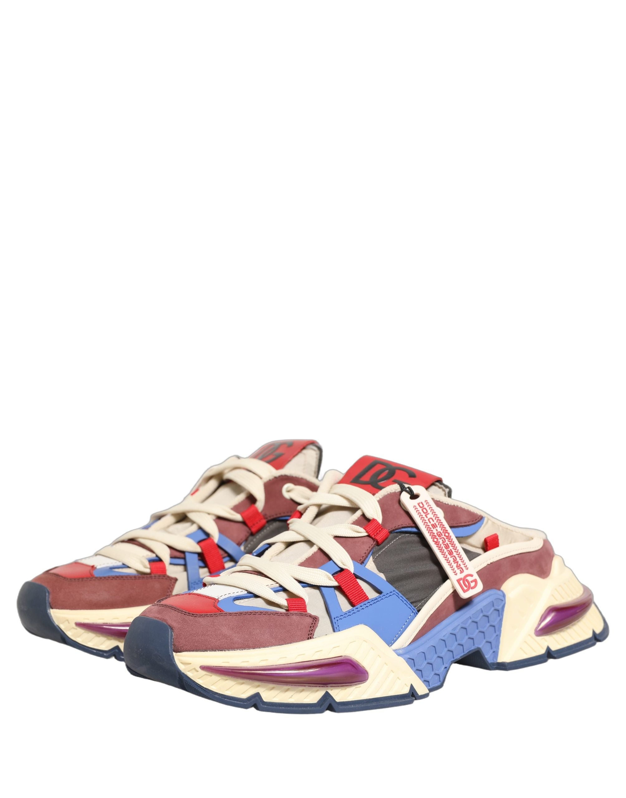 Dolce & Gabbana Multicolor Low Top Airmaster Sneakers Men's Shoes (Pre-Owned)