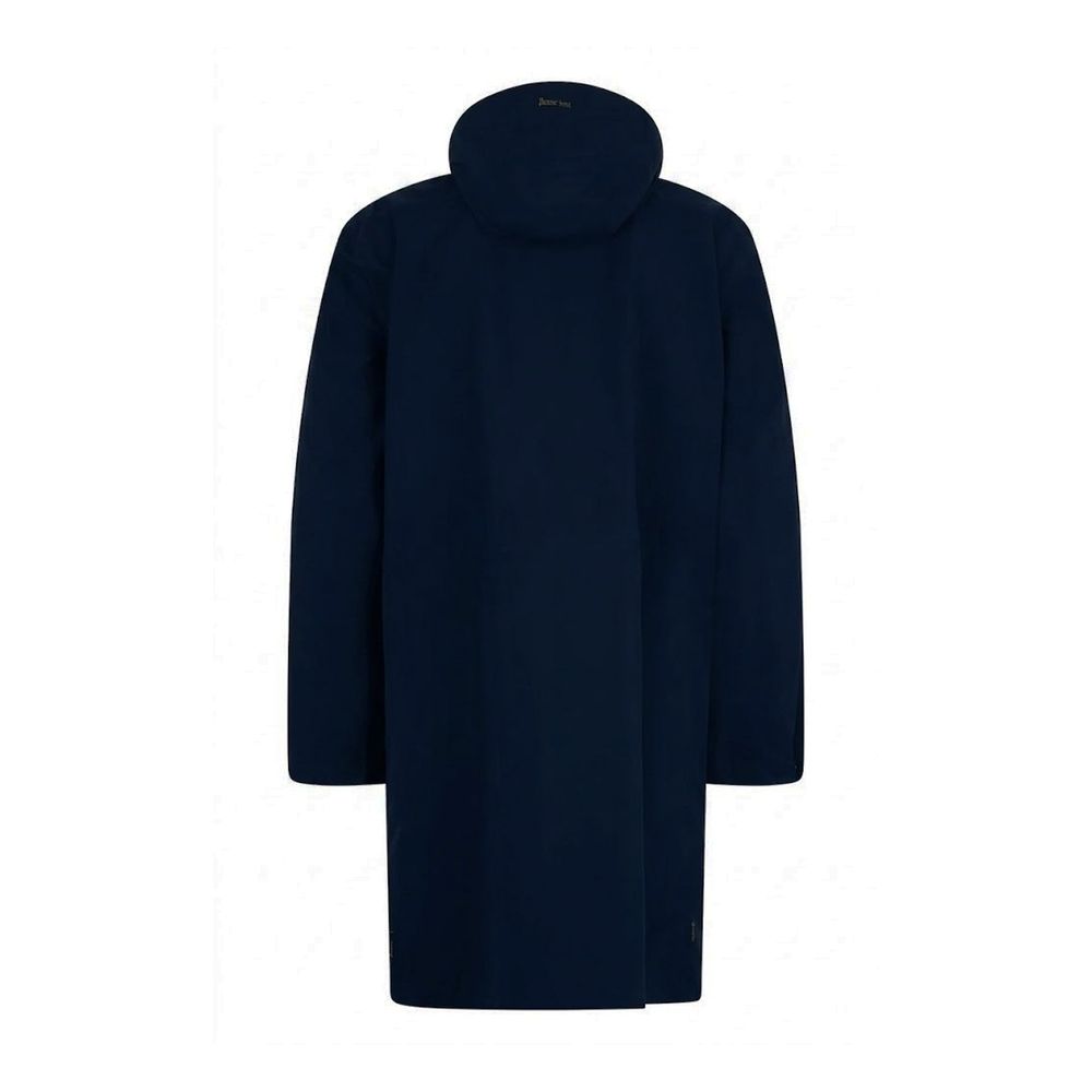 Herno Blue Polyester Men's Coat