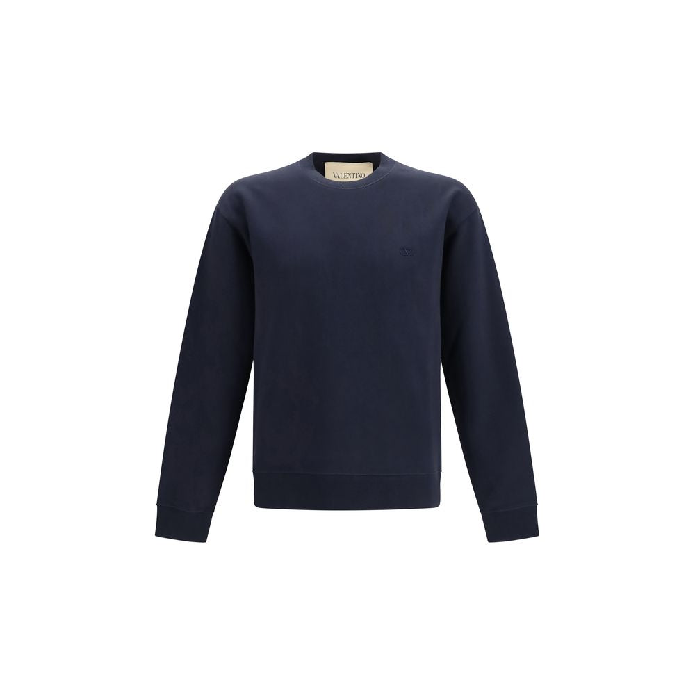 Valentino Blue Cotton Men's Sweatshirt