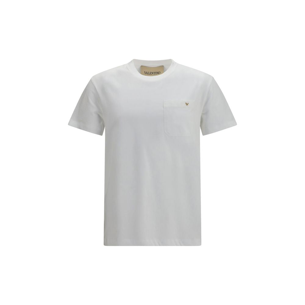 Valentino White Cotton Men's T-Shirt