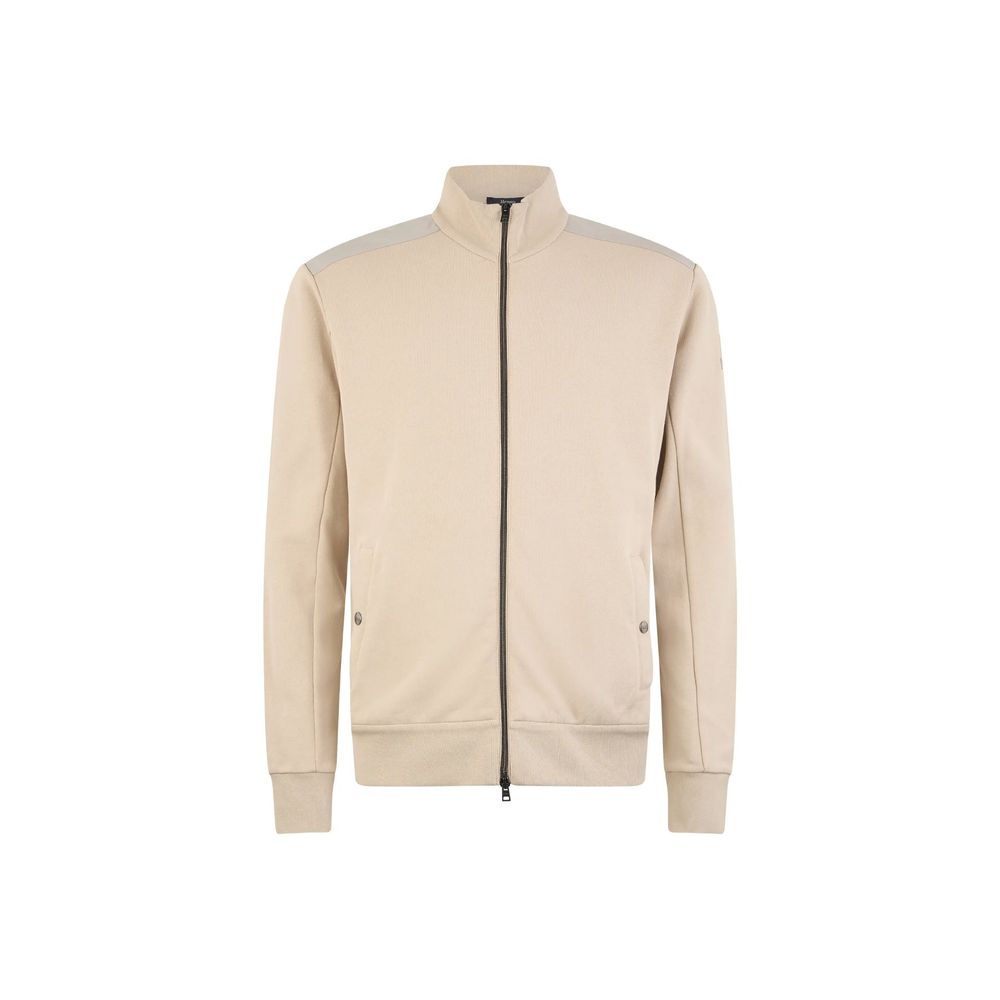 Herno Beige Cotton Men's Sweatshirt